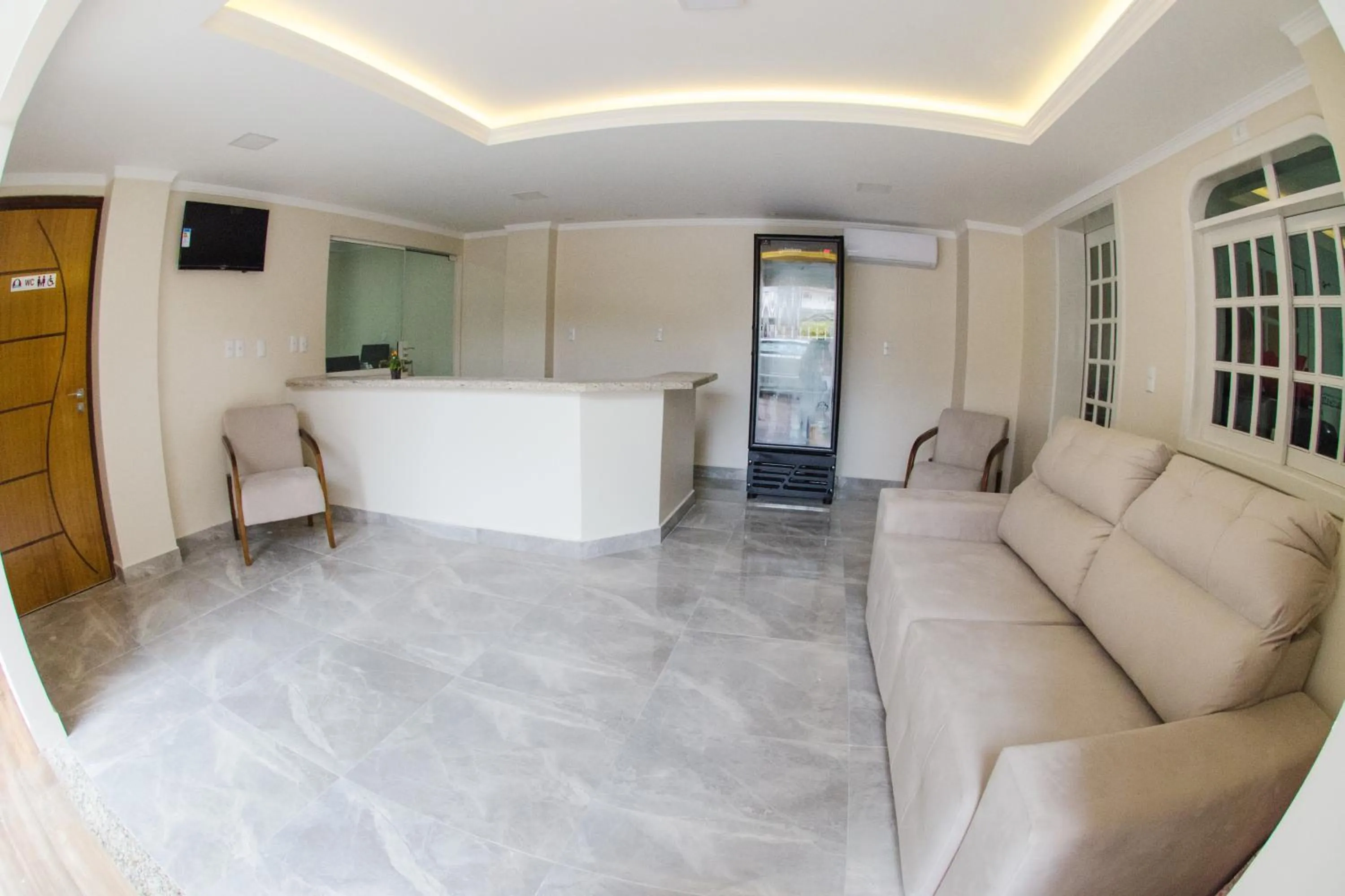 Lobby or reception in Pousada Espindola