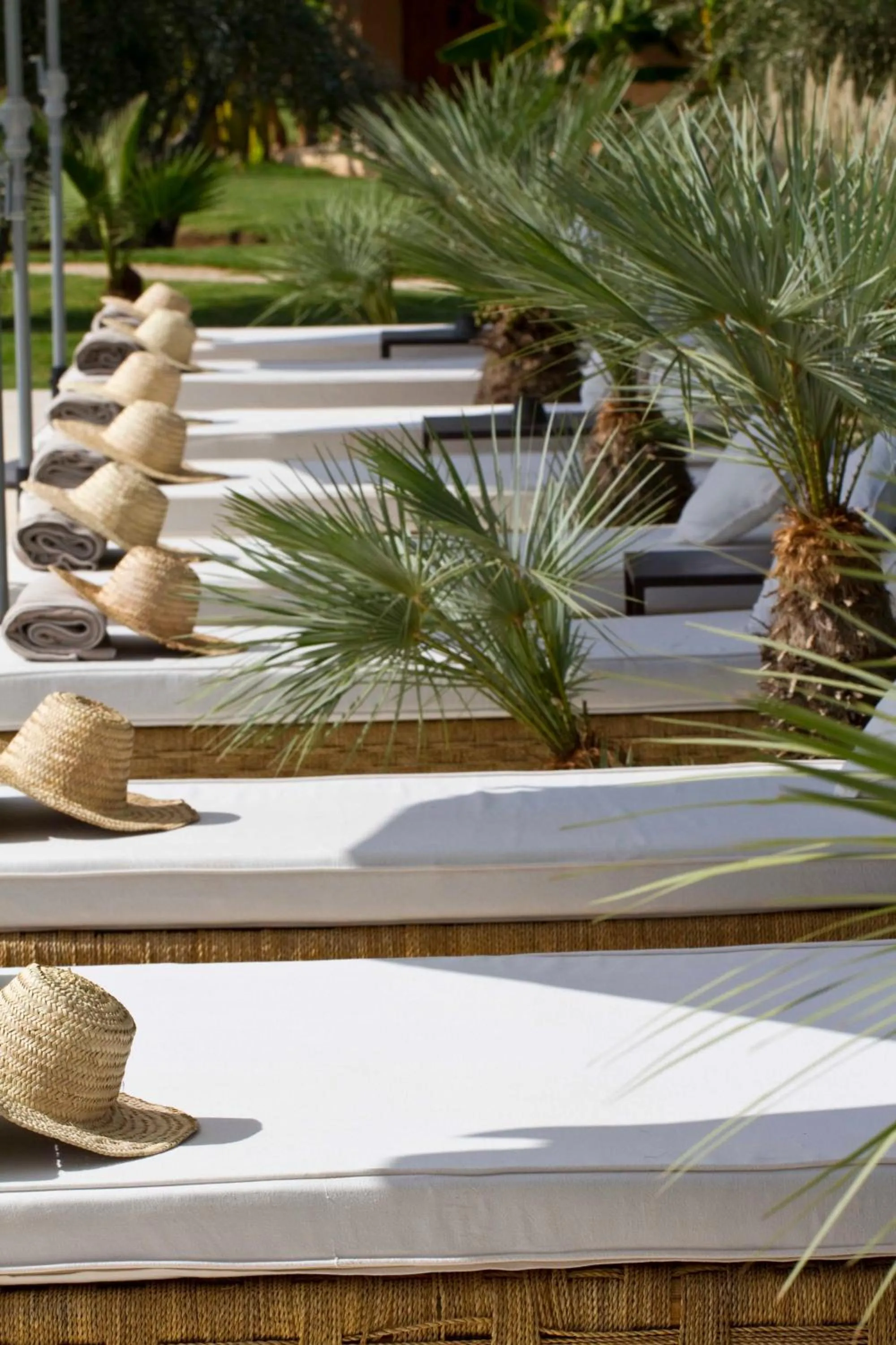 Swimming pool in Hotel Les Cinq Djellabas