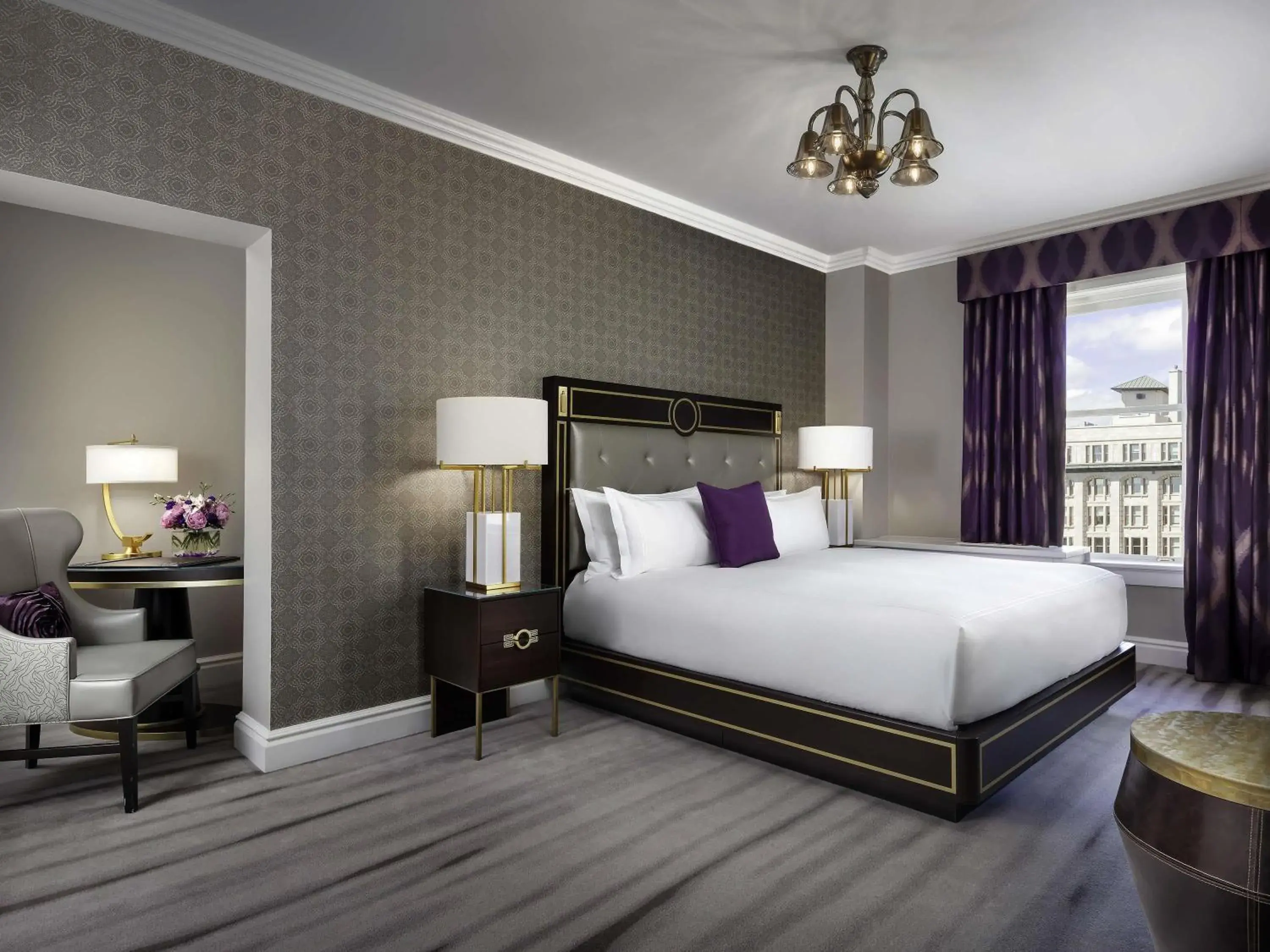 Bedroom, Bed in Fairmont Empress Hotel Bedroom, Bed in Fairmont Empress Hotel