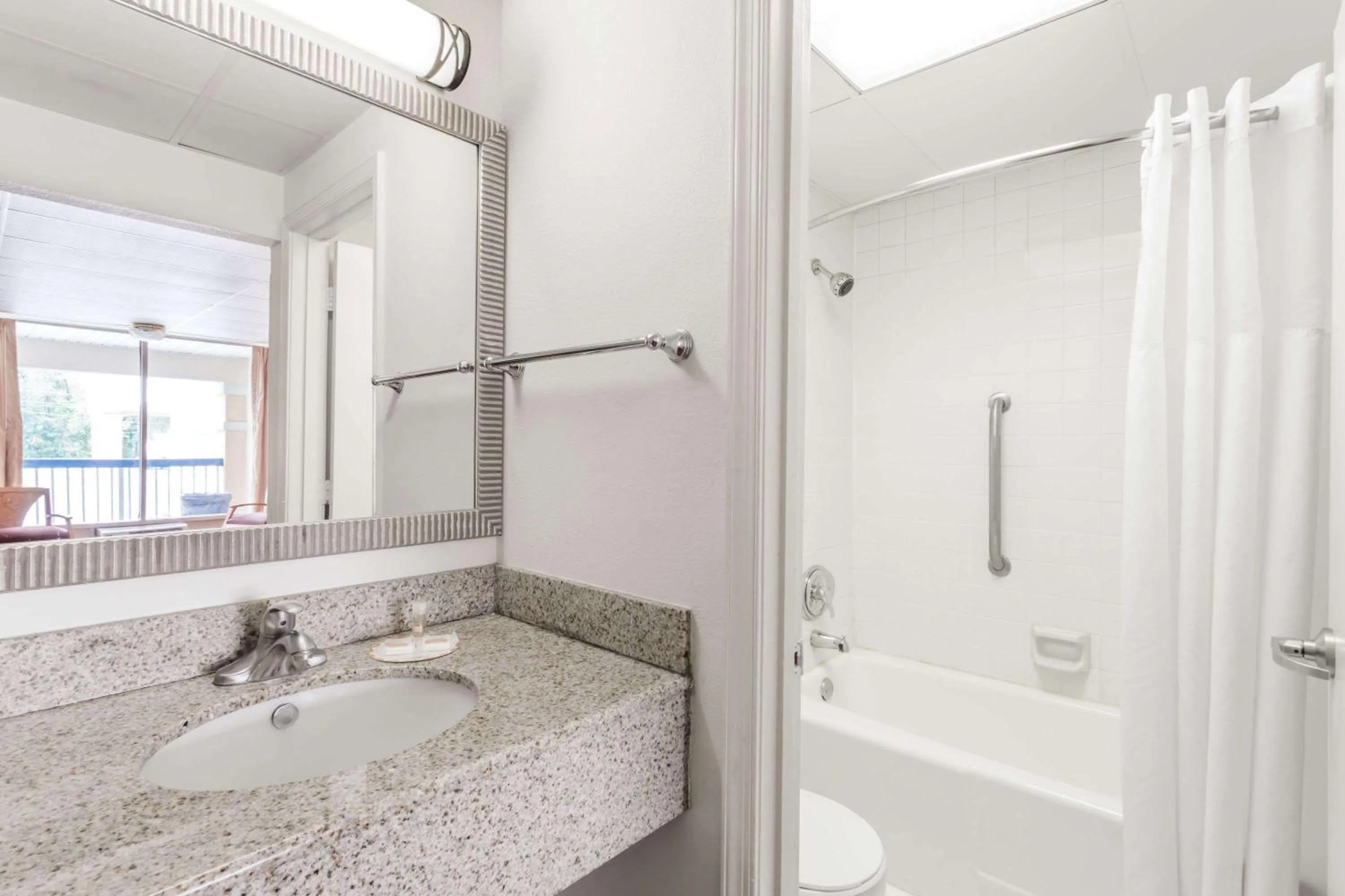 Bathroom in Days Inn by Wyndham Fredericksburg North