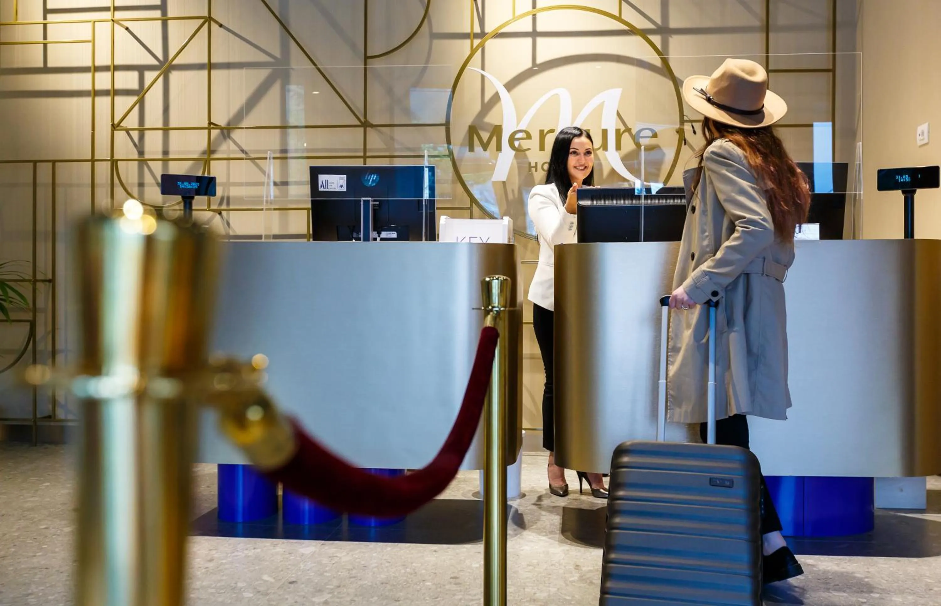 Lobby or reception in Mercure Galati Centrum