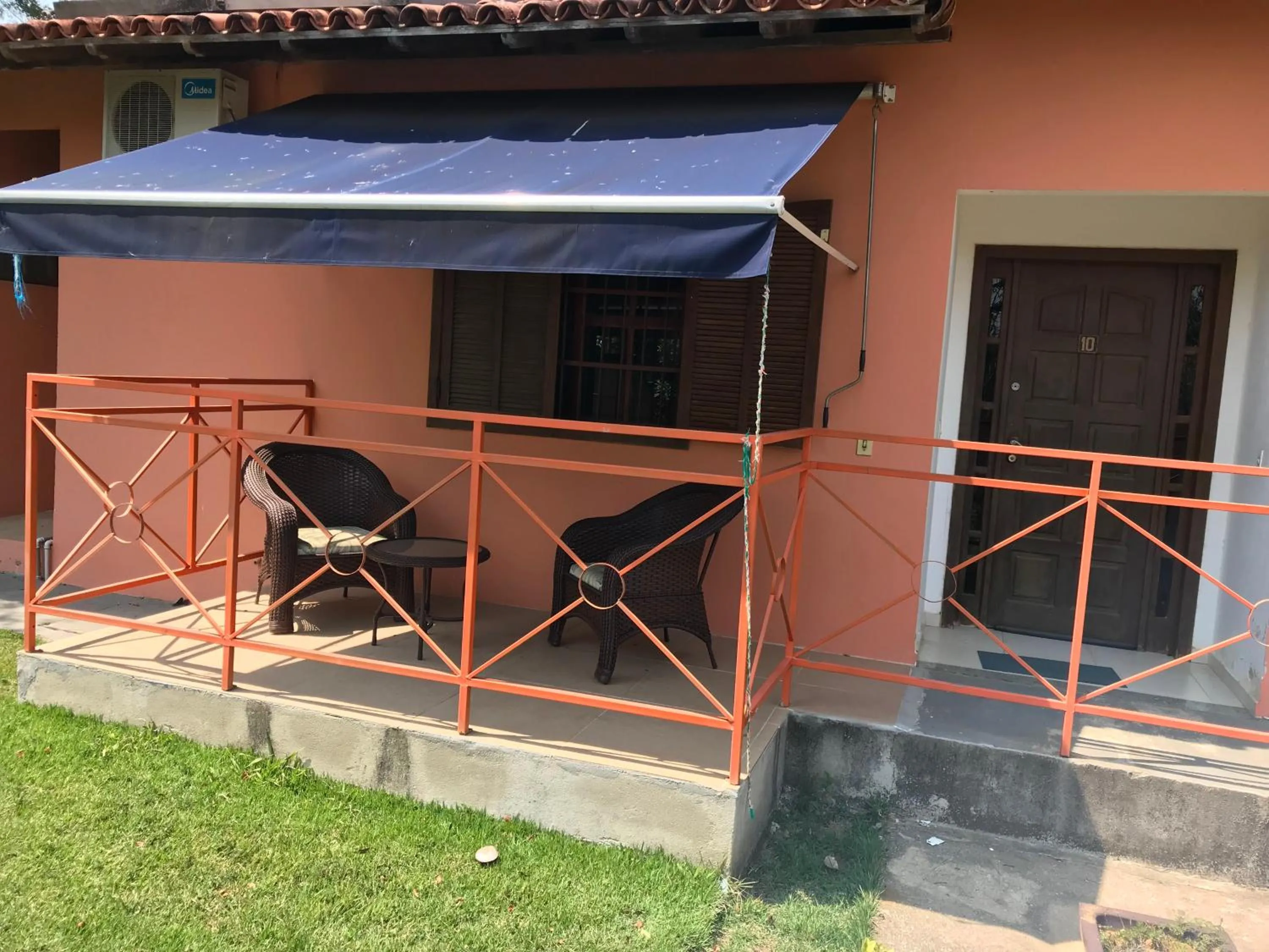Balcony/Terrace in Pousada Doce Vida Guarapari