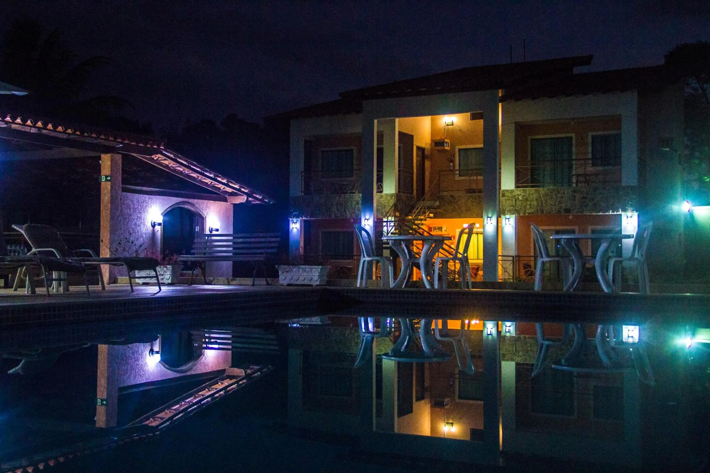 Pool view in Pousada Doce Vida Guarapari