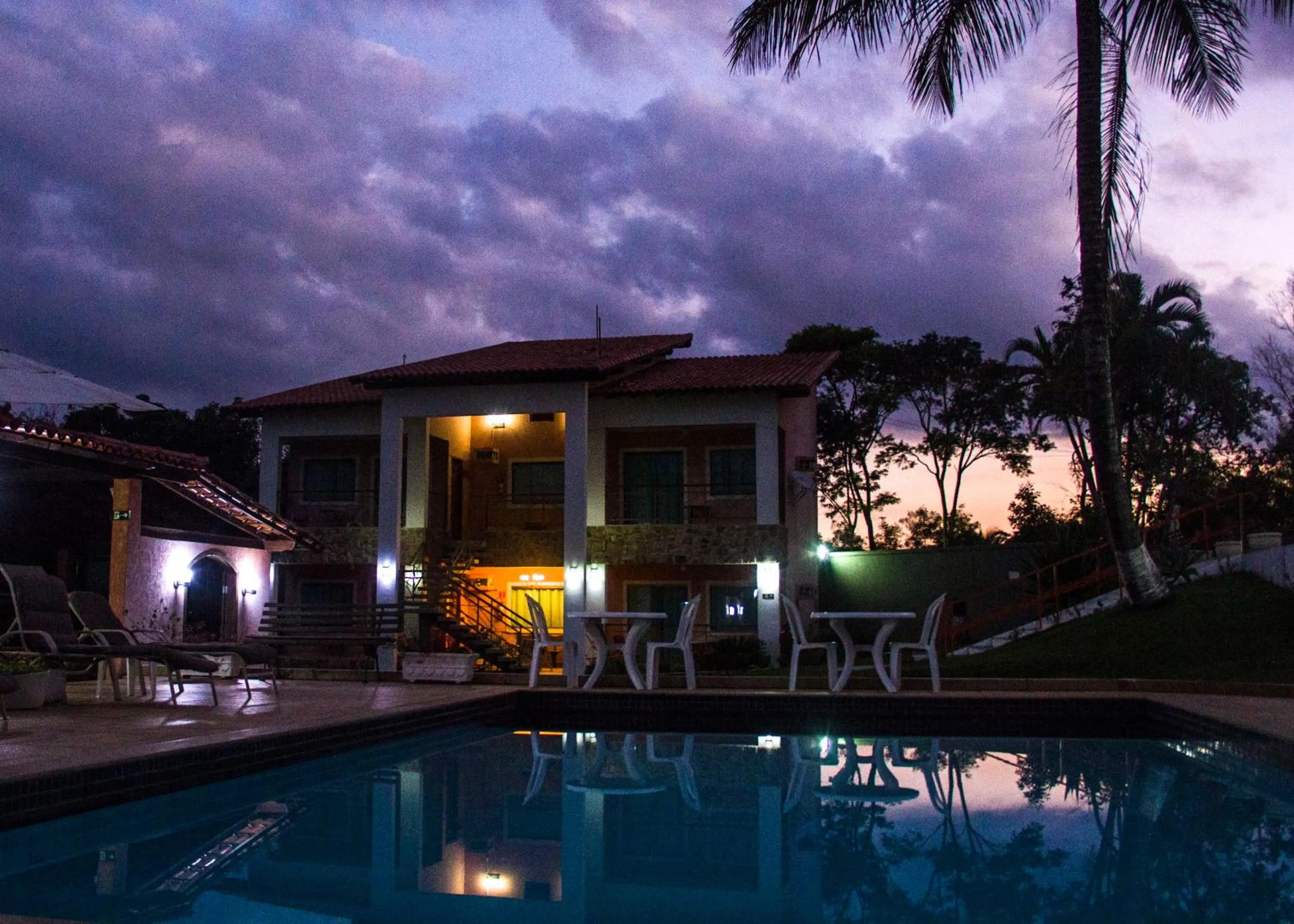 Pool view in Pousada Doce Vida Guarapari