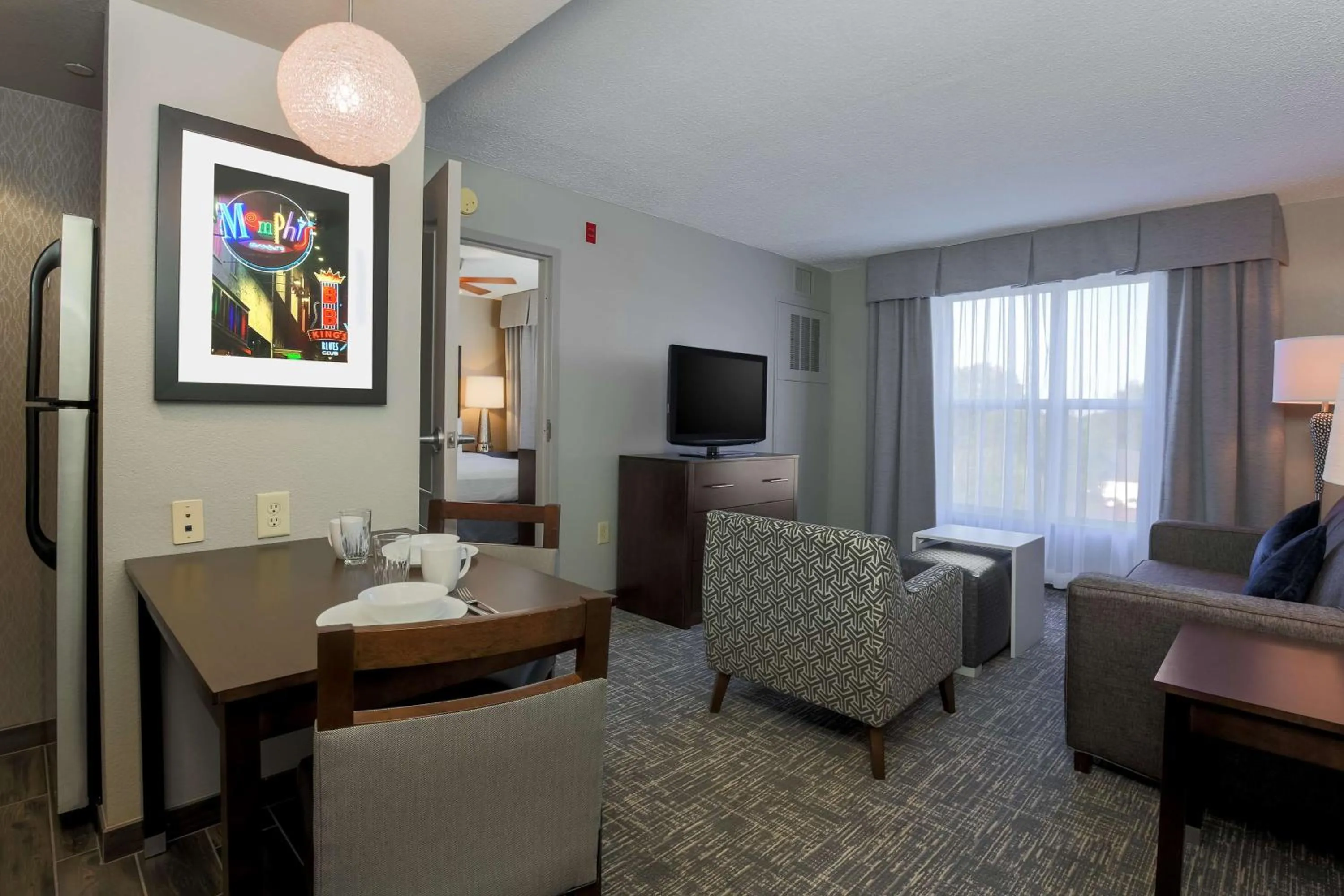 Living room in Homewood Suites by Hilton Southwind - Hacks Cross