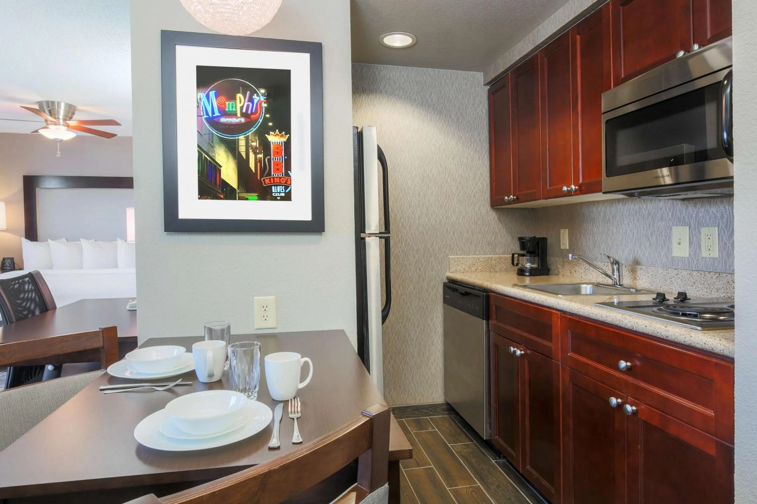Kitchen or kitchenette in Homewood Suites by Hilton Southwind - Hacks Cross