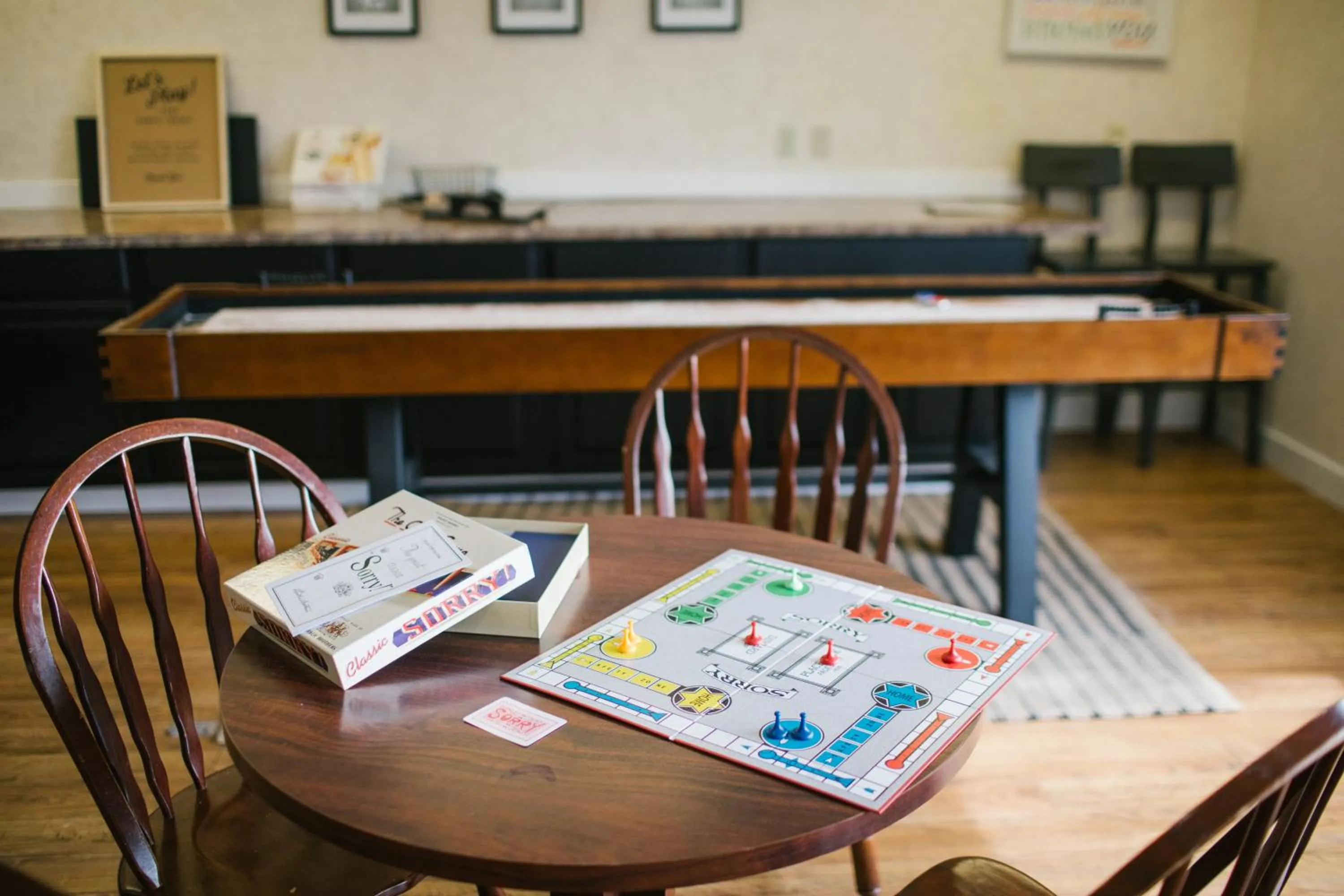 Game Room in Friday Harbor Suites