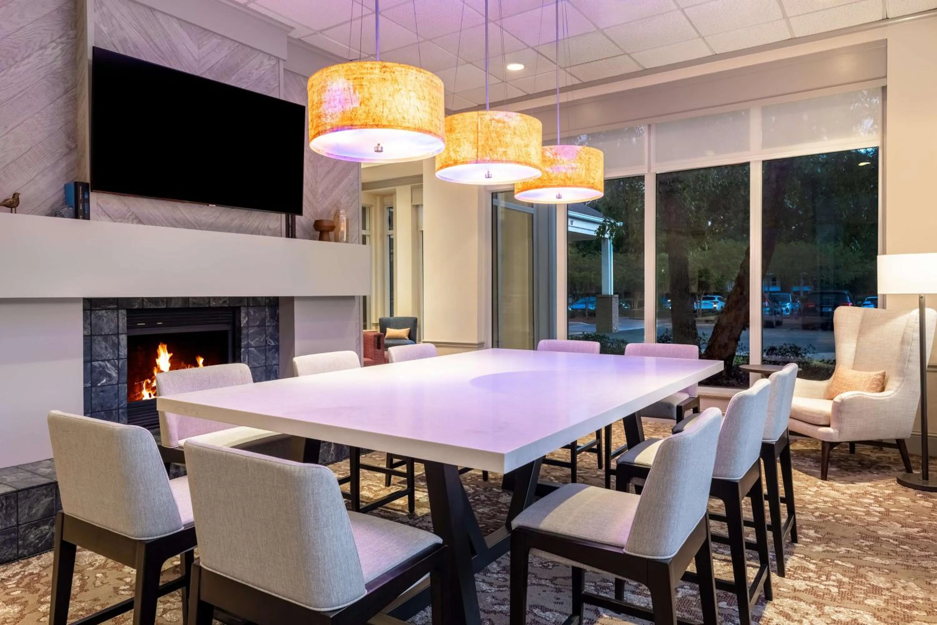Lobby or reception in Hilton Garden Inn Montgomery East