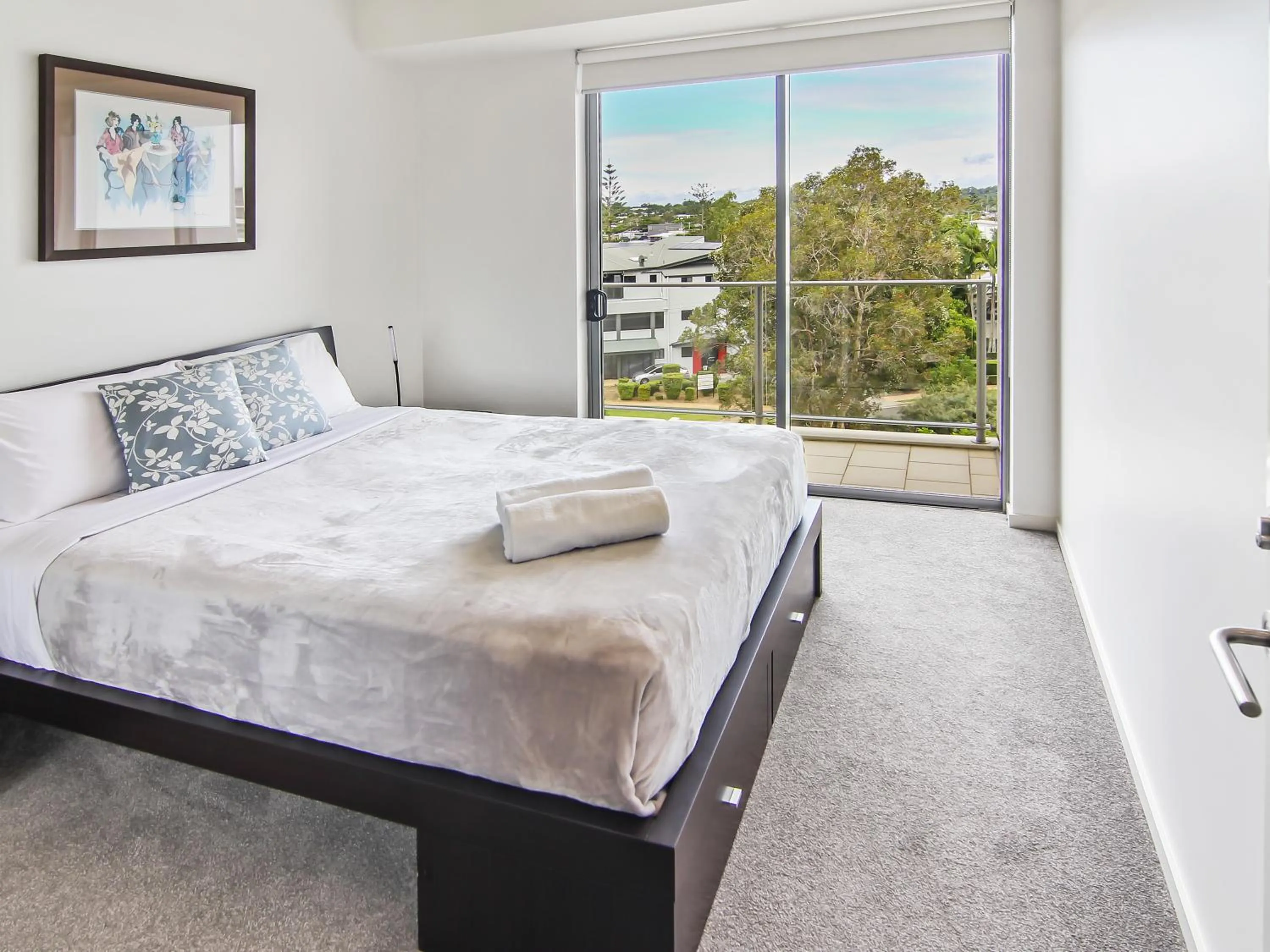 Bed in Space Holiday Apartments