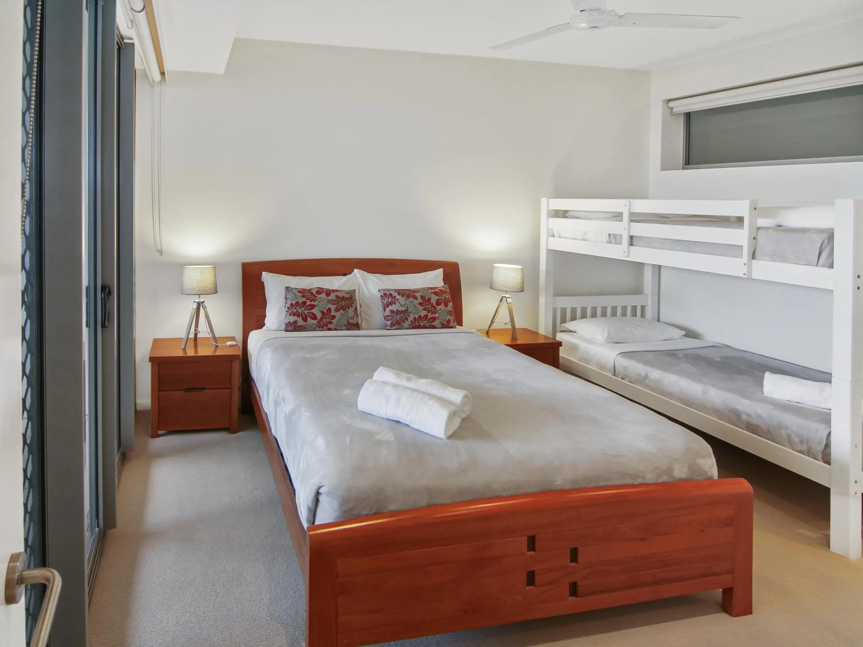 Bed in Space Holiday Apartments