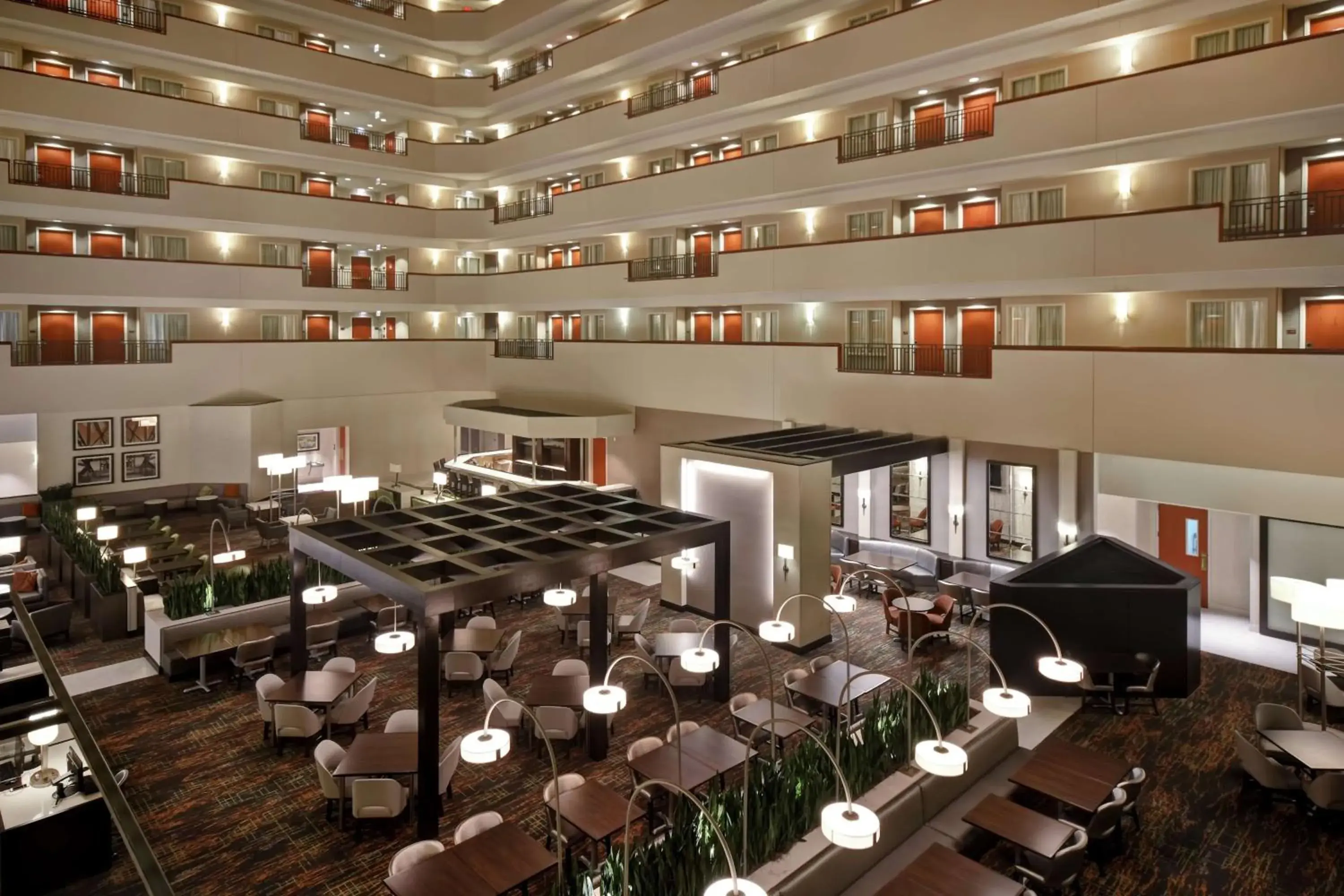 Lobby or reception in Embassy Suites Little Rock Lobby or reception in Embassy Suites Little Rock