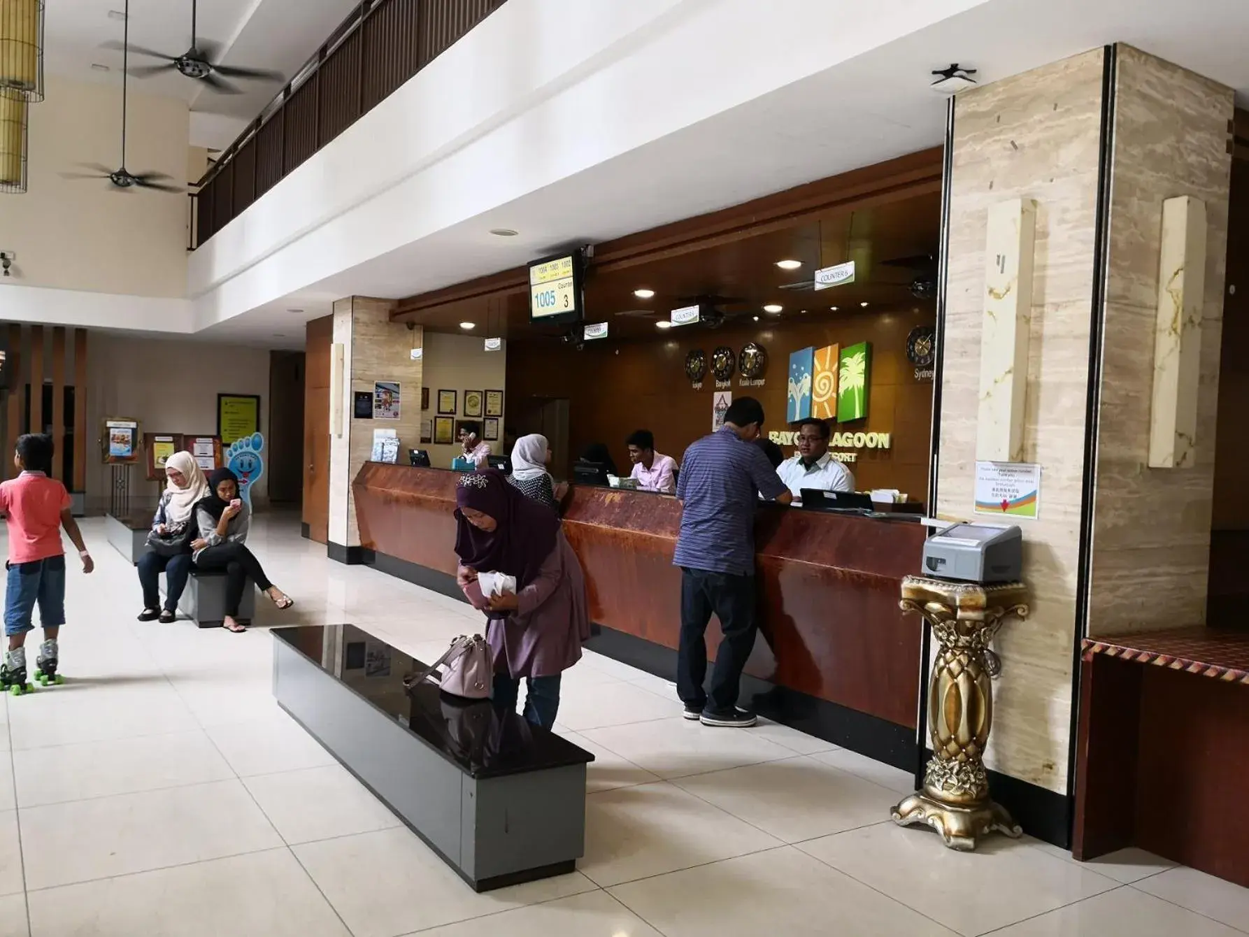 Lobby or reception in Bayou Lagoon Park Resort Lobby or reception in Bayou Lagoon Park Resort