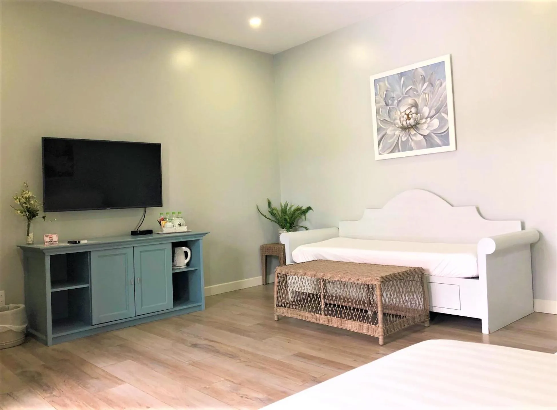 Bed in Serenity by the Sea