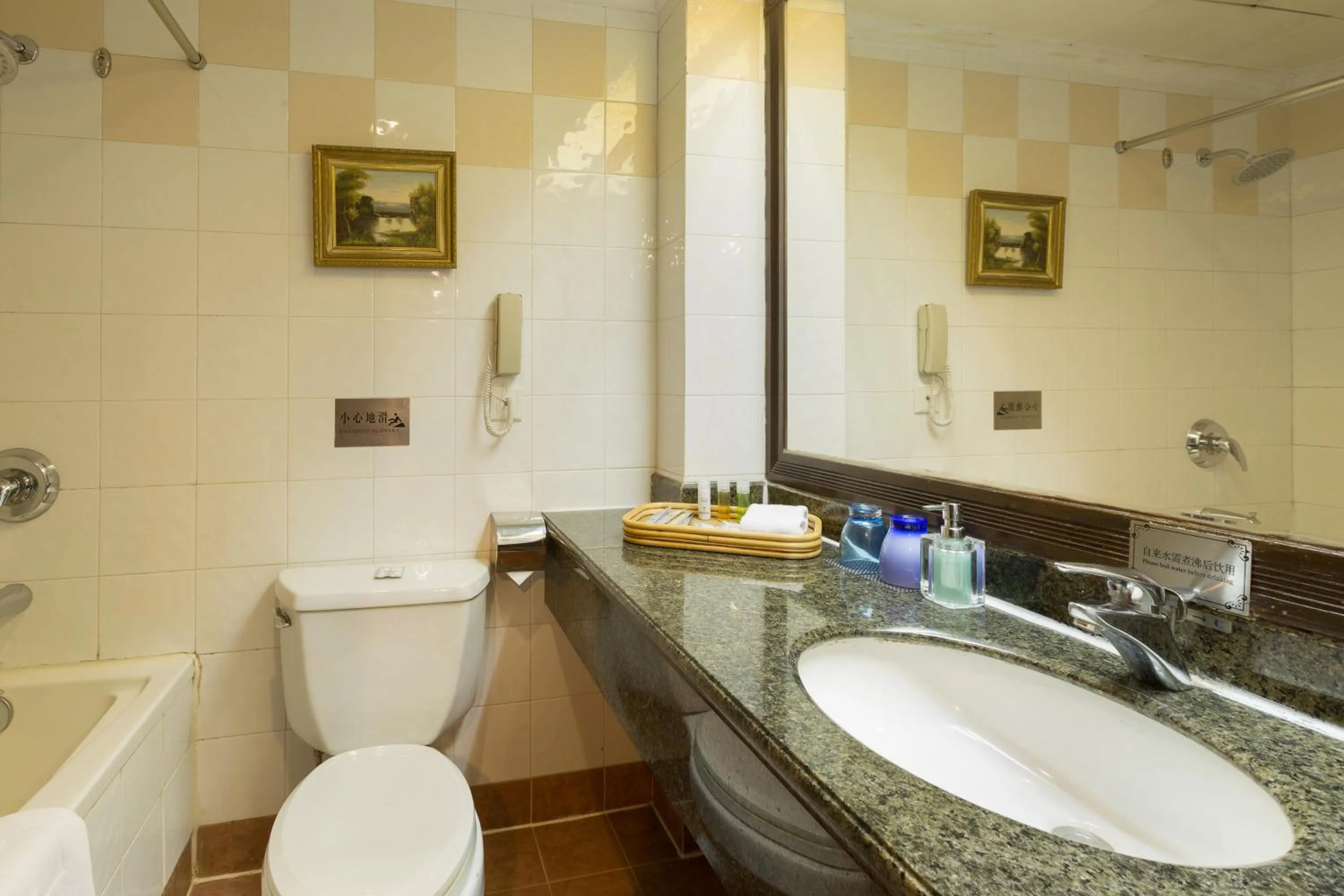 Bathroom in Grand Palace Hotel - Grand Hotel Management Group