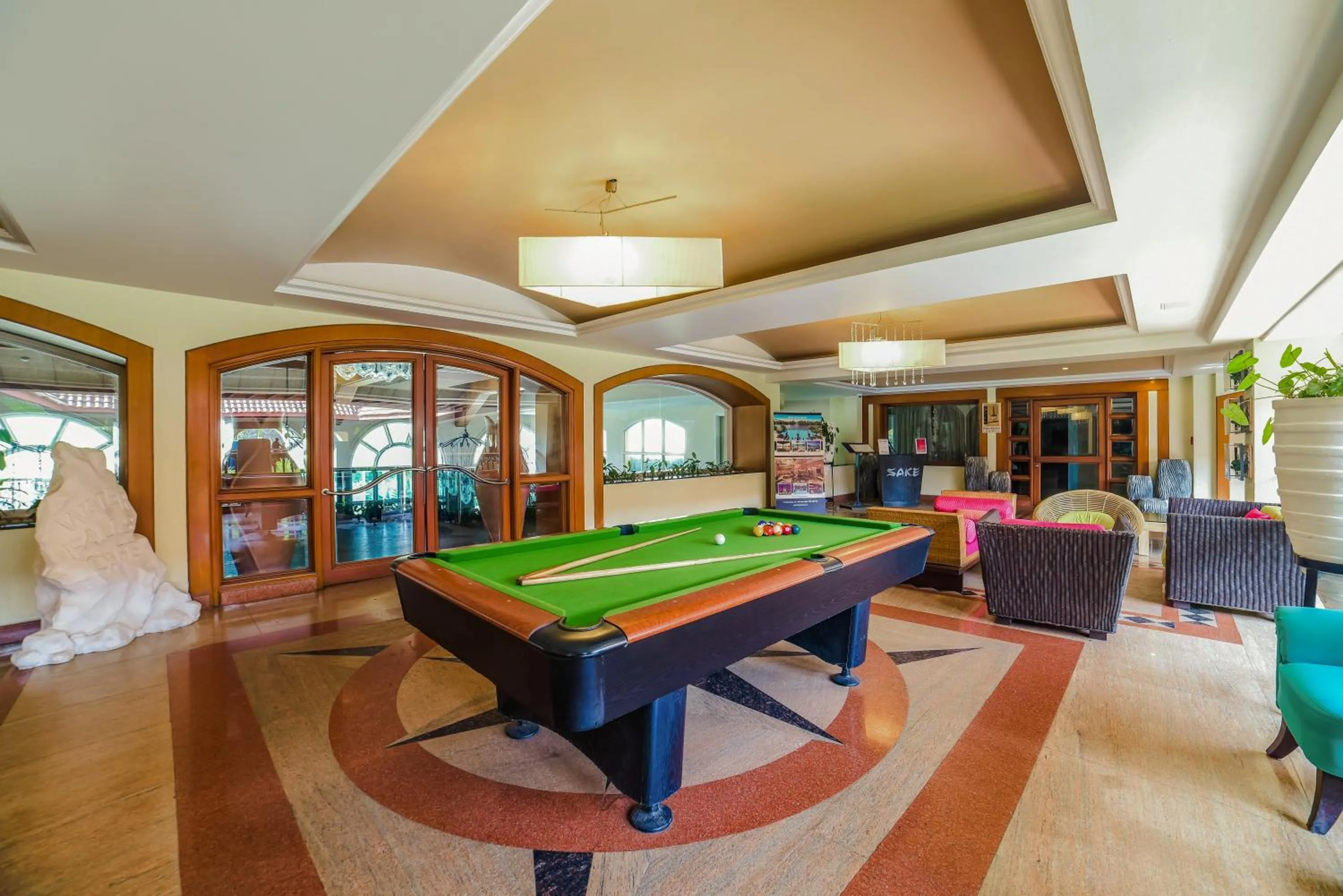 Billiard in The Zuri White Sands, Goa Resort & Casino
