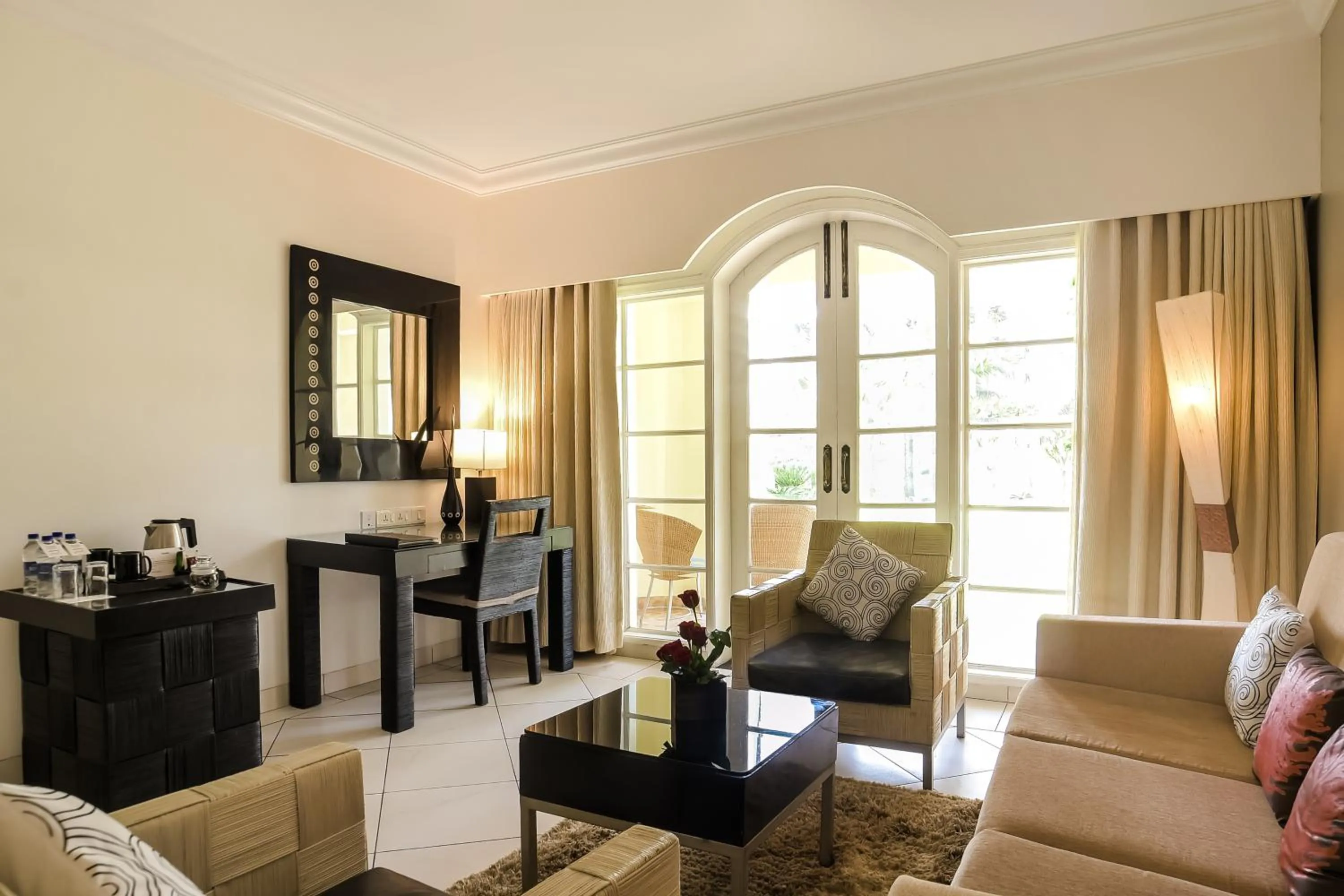 Seating area in The Zuri White Sands, Goa Resort & Casino