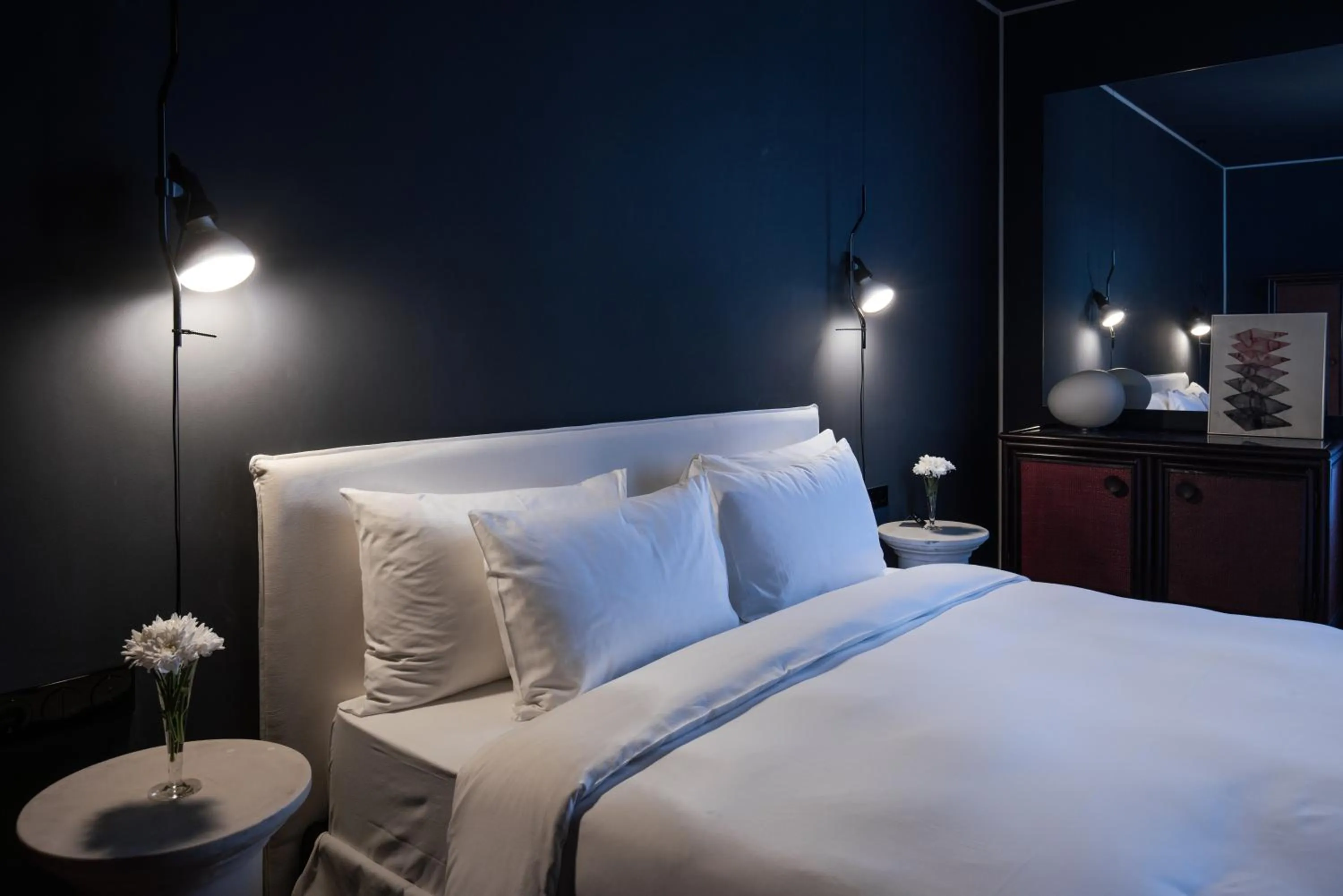 Bed in Tsinandali Estate, A Radisson Collection Hotel