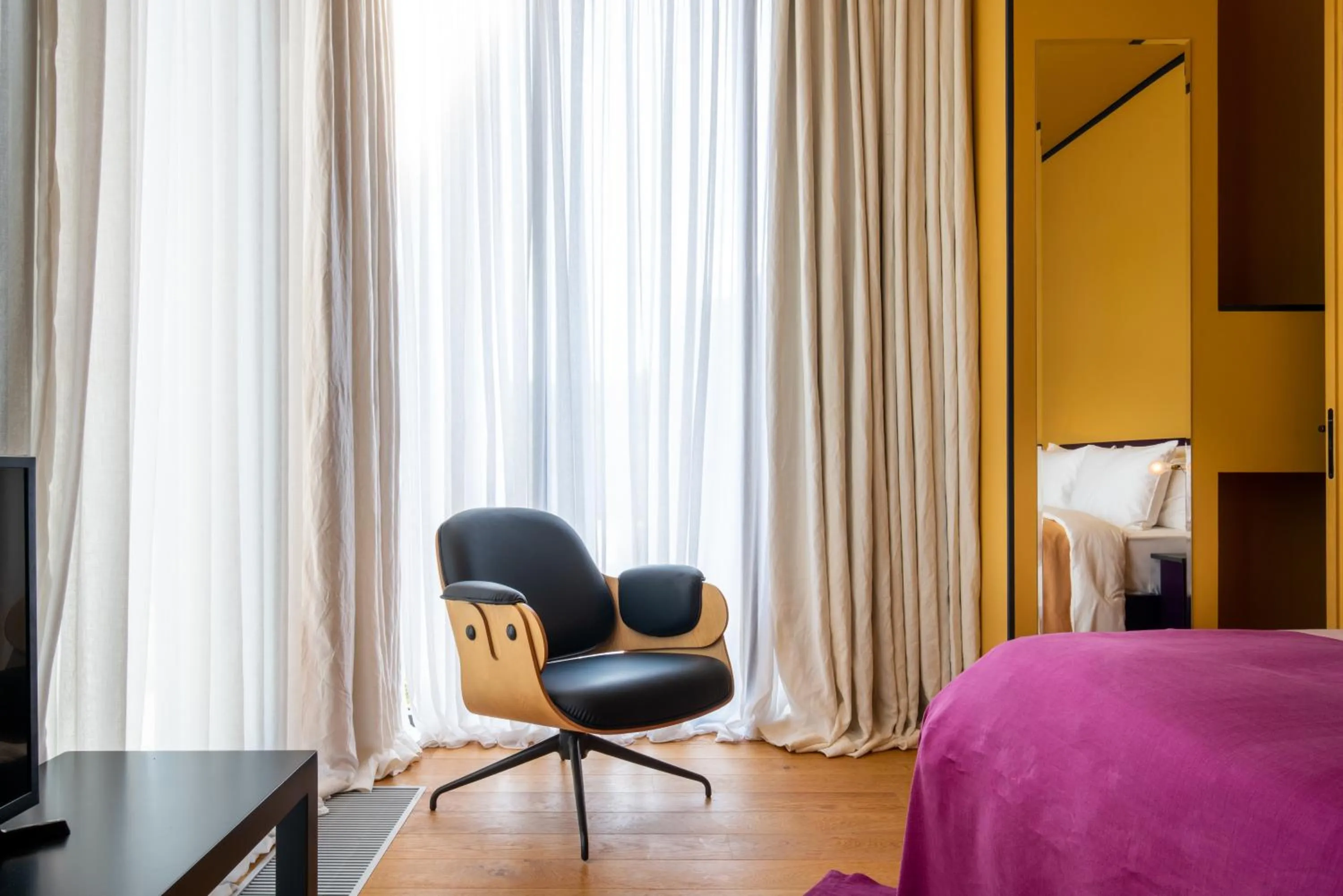 Bed in Tsinandali Estate, A Radisson Collection Hotel