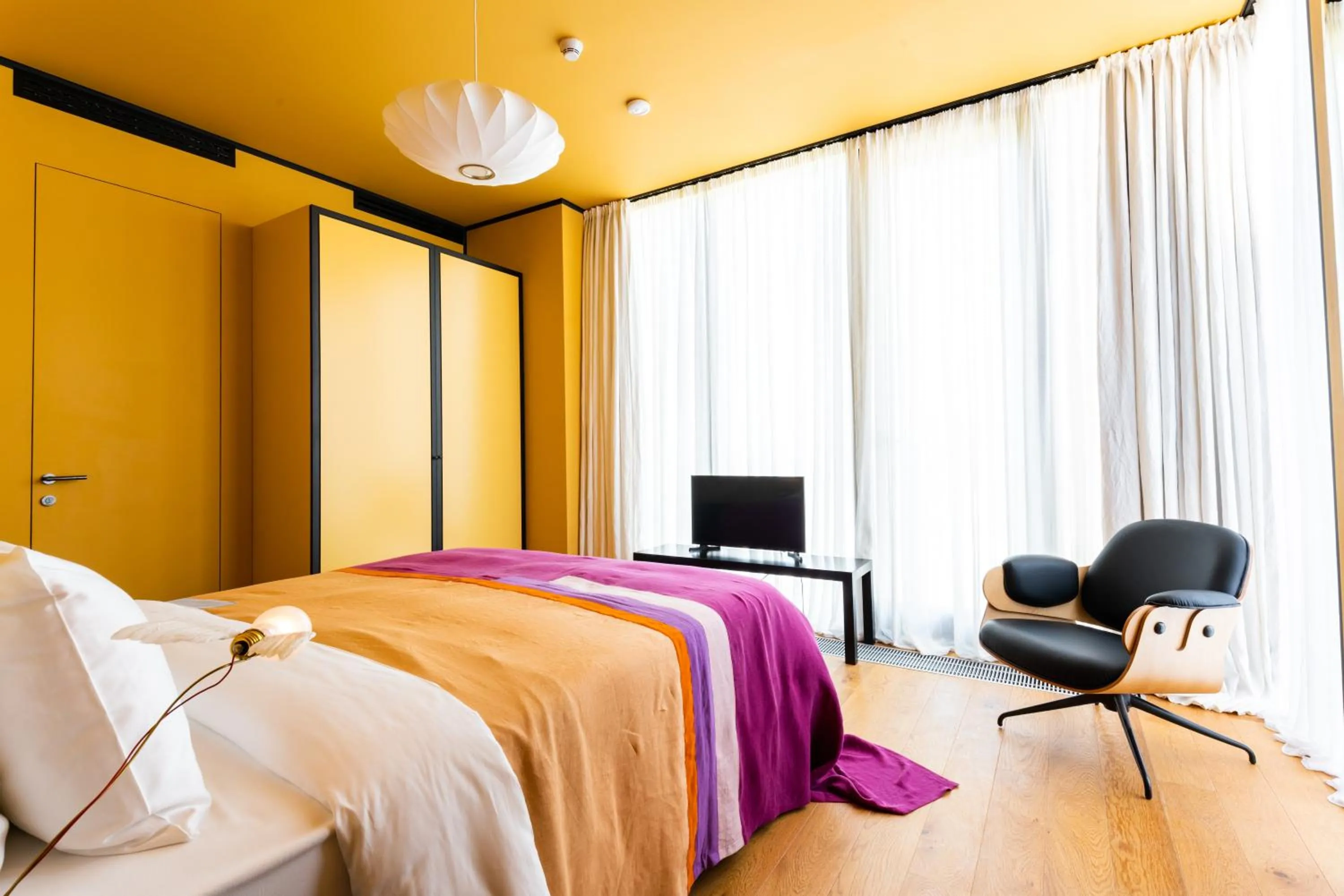 Bed in Tsinandali Estate, A Radisson Collection Hotel