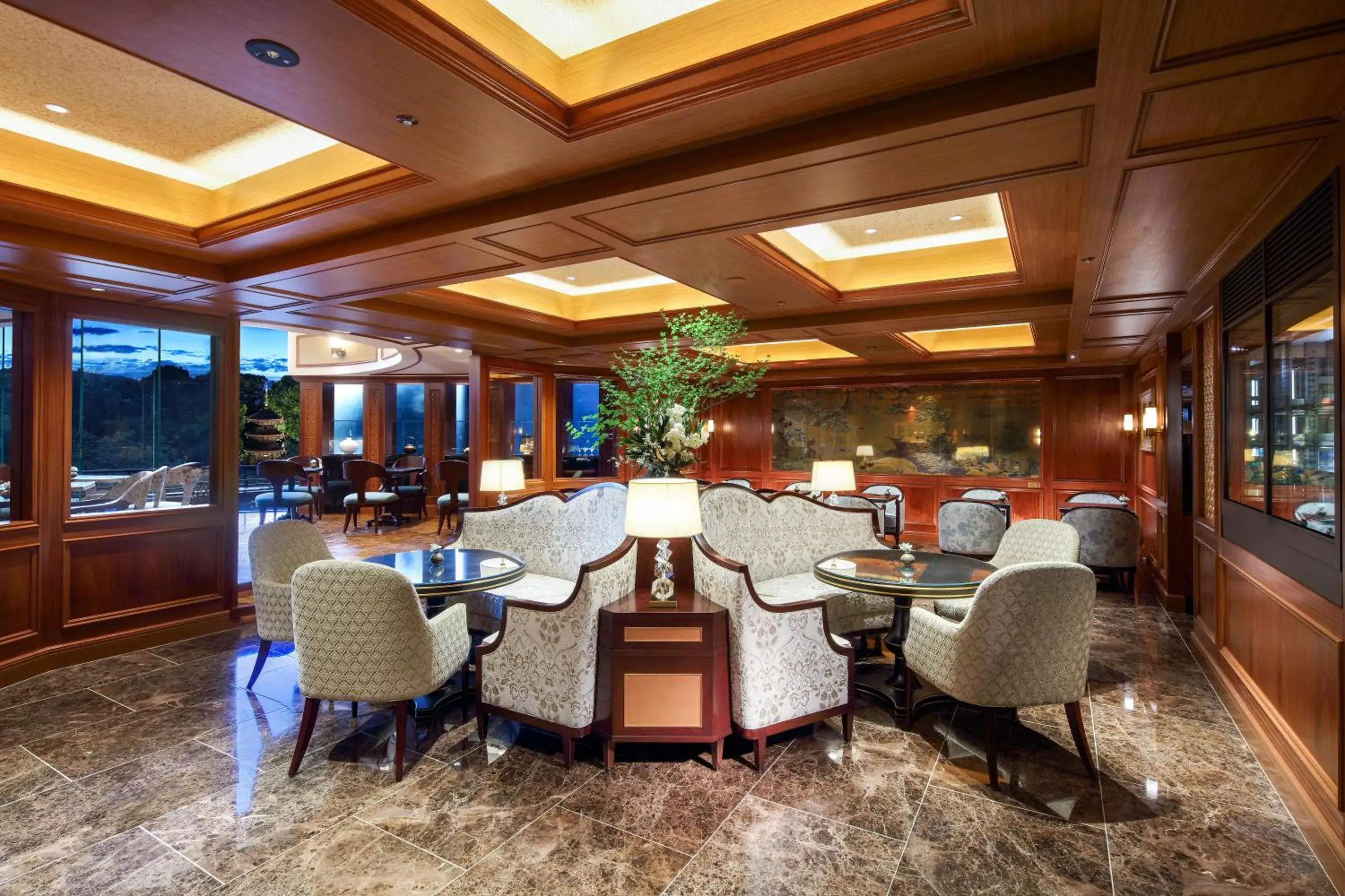 Lounge or bar in Hotel Chinzanso Tokyo Lounge or bar in Hotel Chinzanso Tokyo