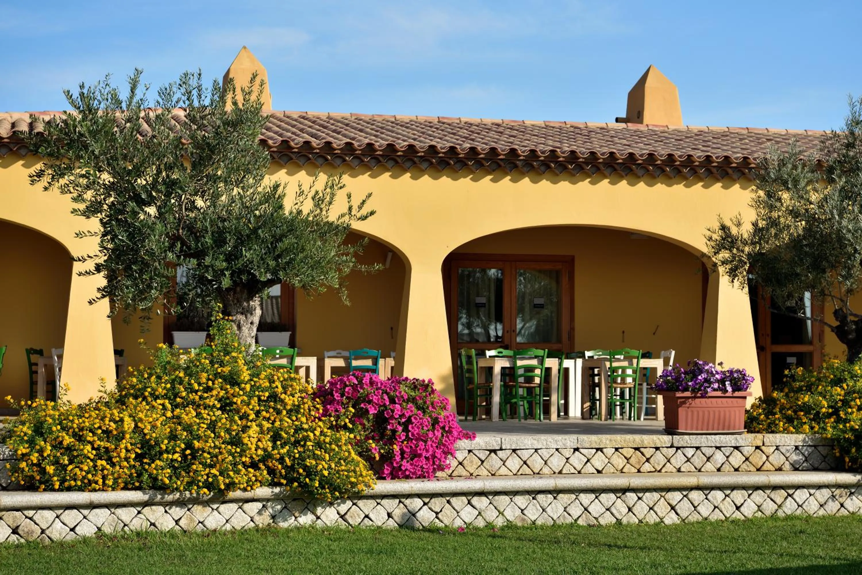 Patio in Janna e Sole Resort