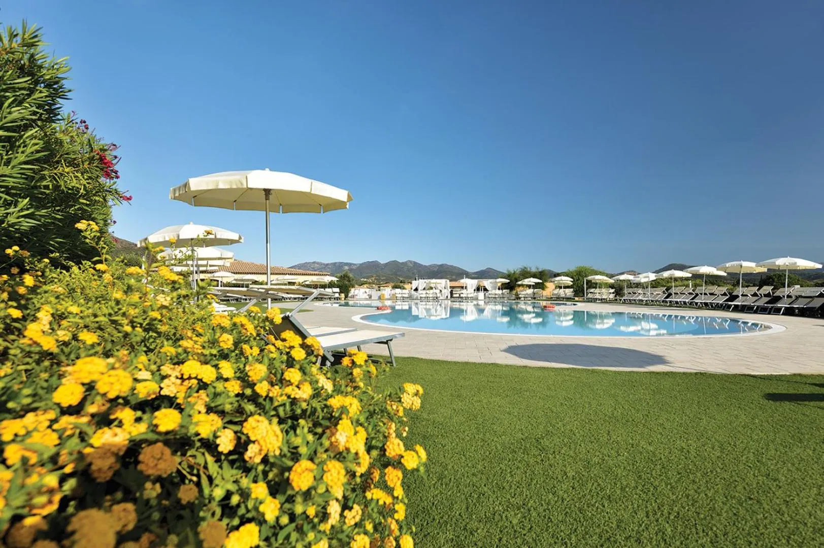 Swimming pool in Janna e Sole Resort