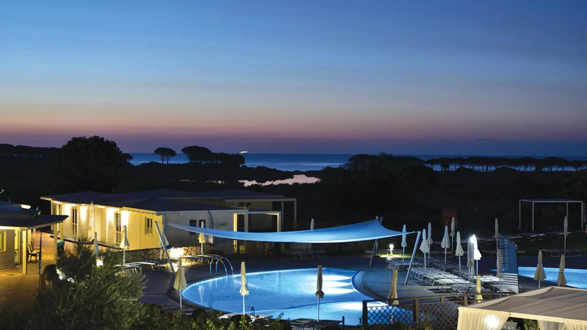 Pool view in Janna e Sole Resort