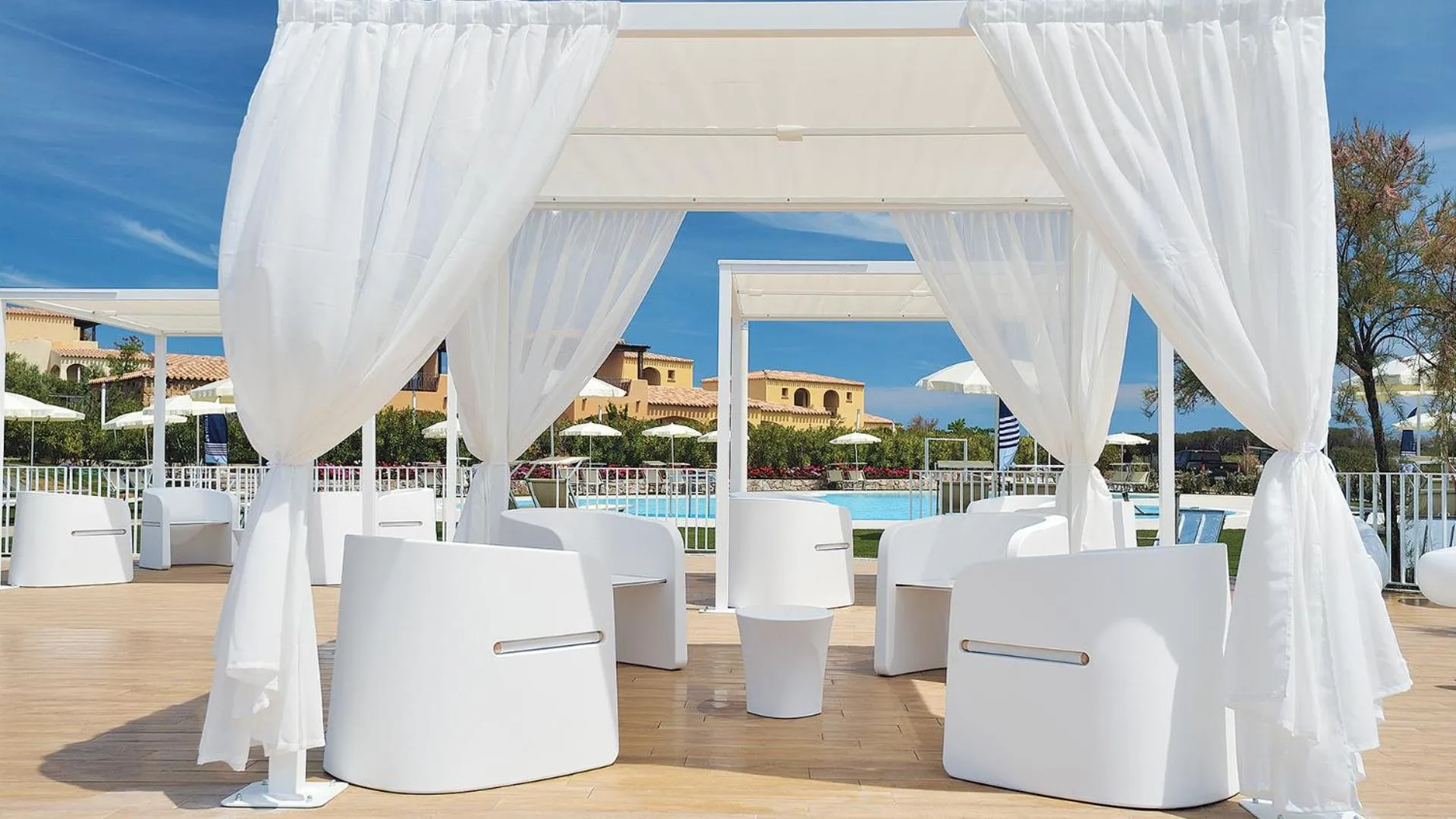 Patio in Janna e Sole Resort