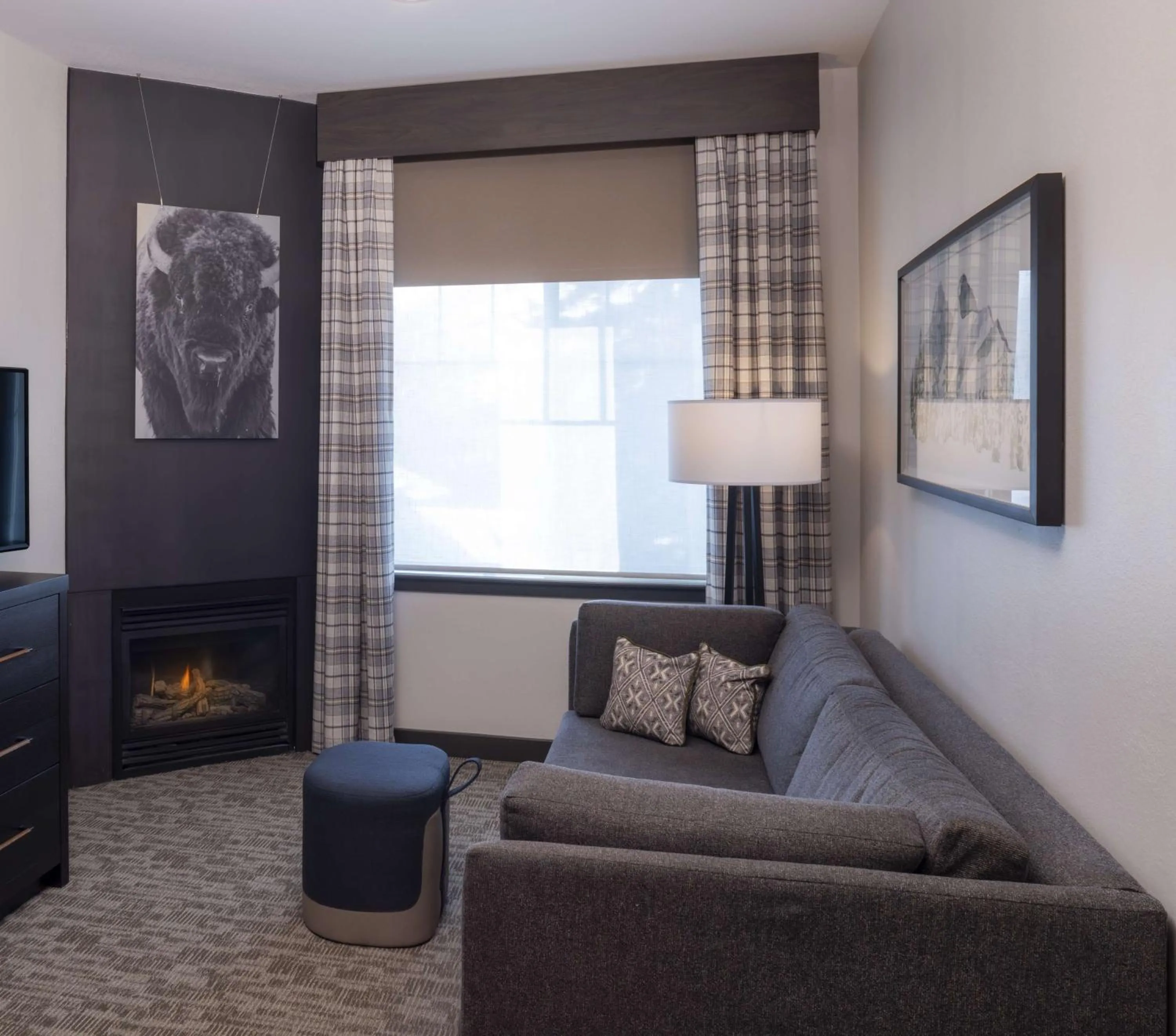 Living room in Homewood Suites by Hilton Jackson