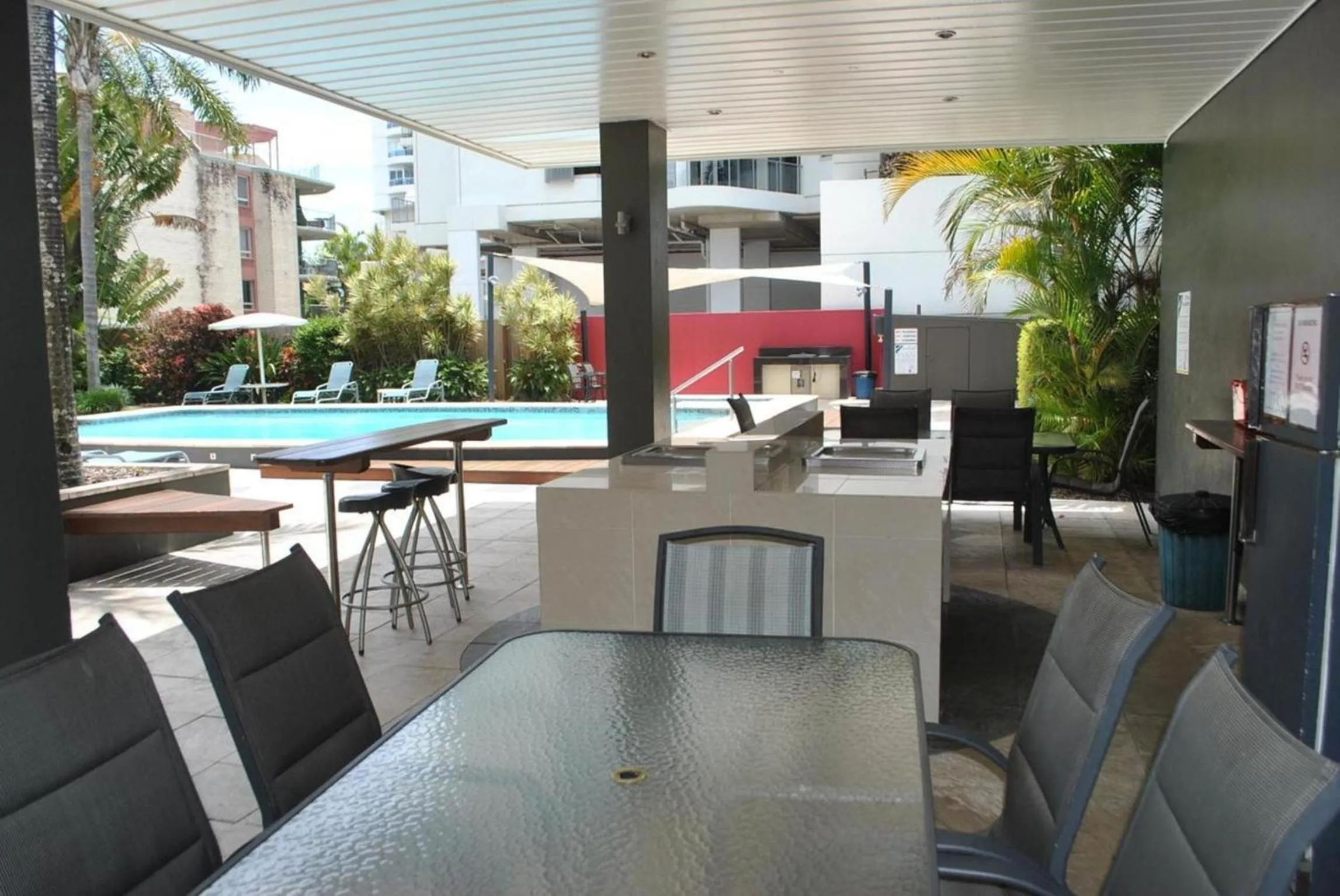 Patio in Maroochy Sands Holiday Apartments