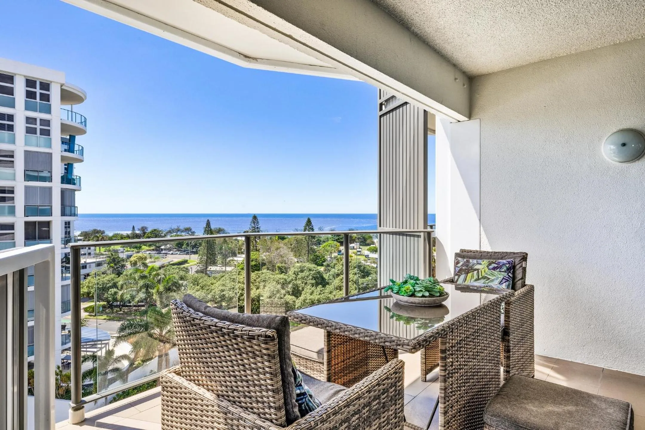 Balcony/Terrace in Maroochy Sands Holiday Apartments