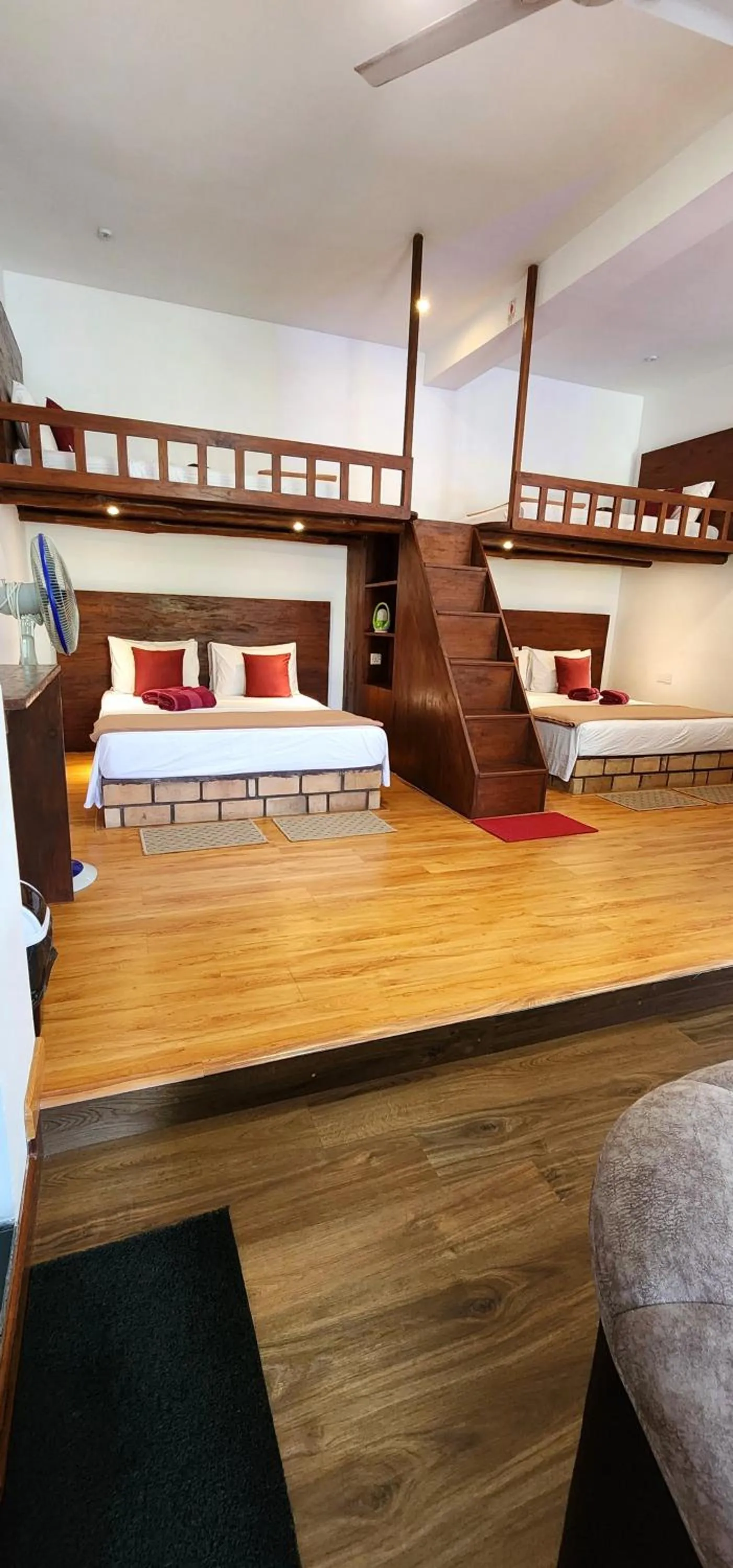 Bed in Poomaz Peace Palace