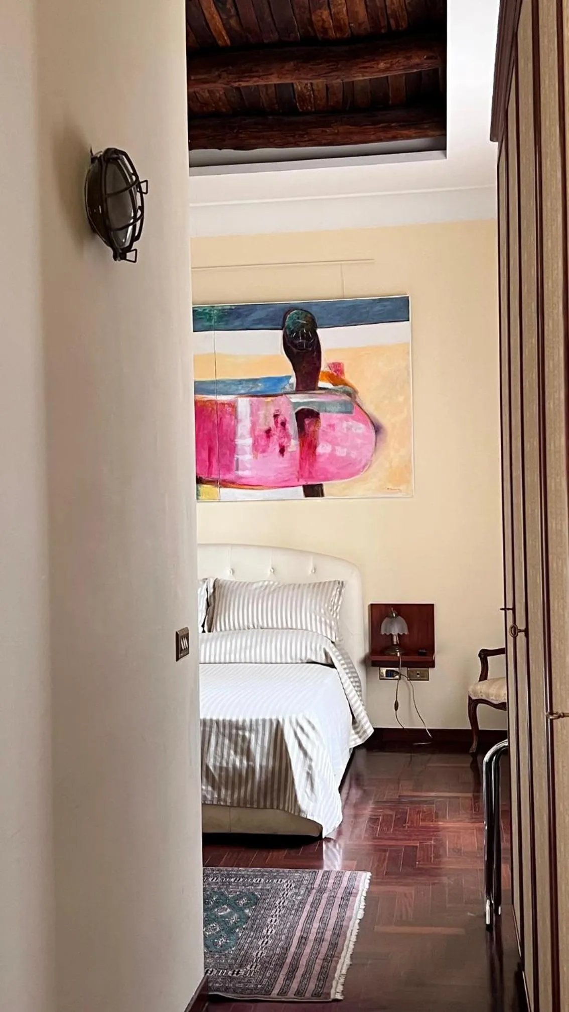 Bedroom, Bed in Calabritto Suite