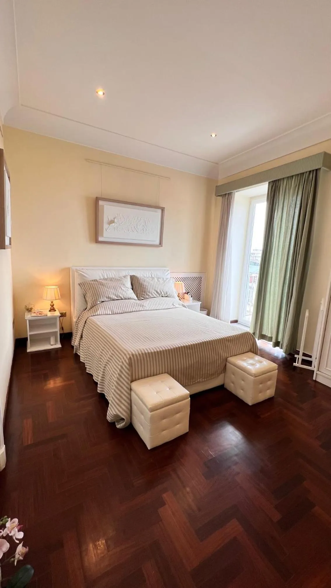 Bedroom, Bed in Calabritto Suite