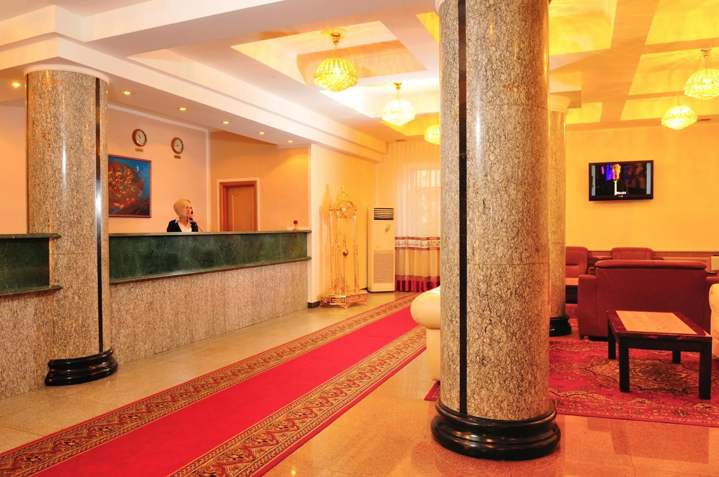 Staff in Altyn Dala Hotel