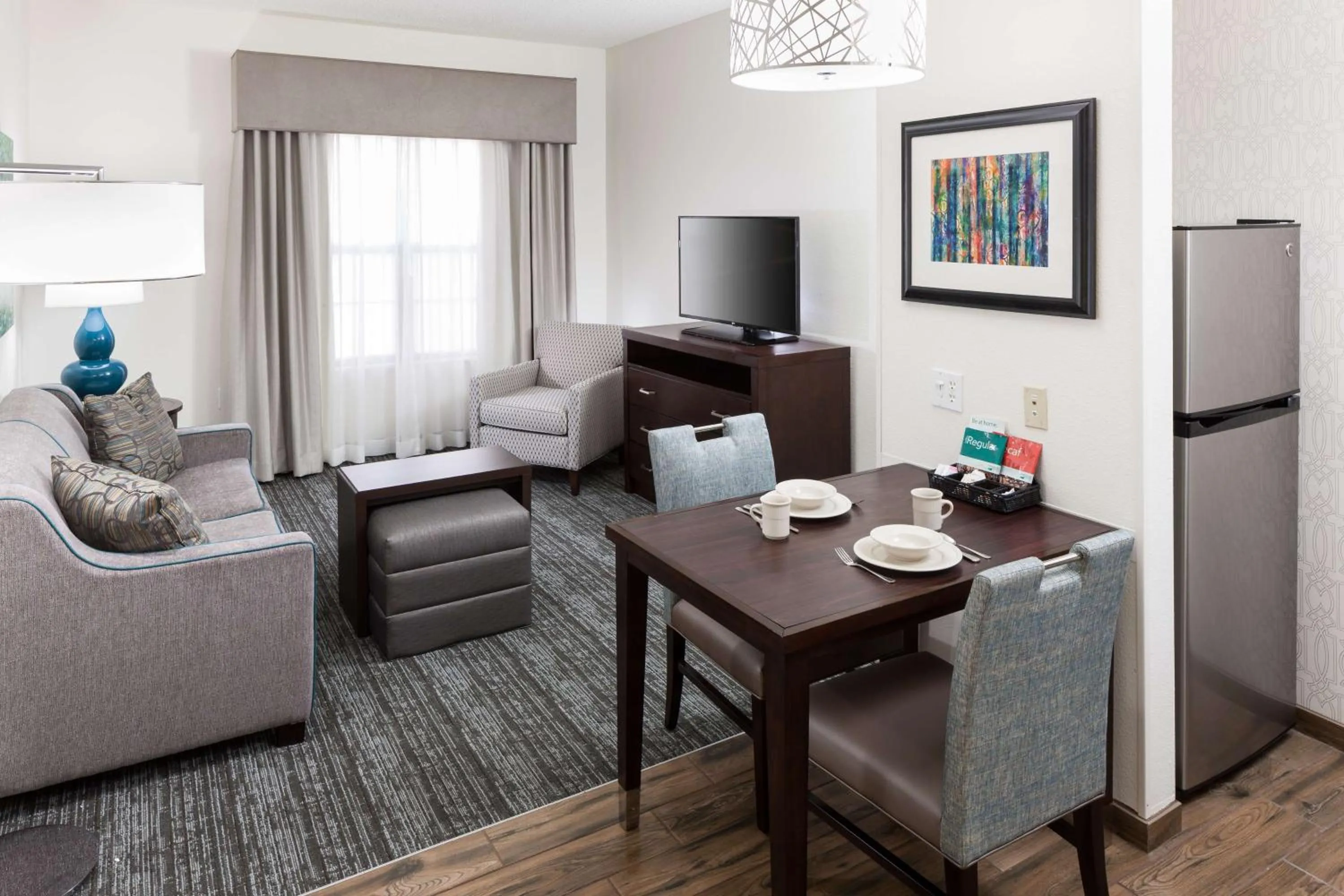 Bedroom in Homewood Suites by Hilton Mahwah