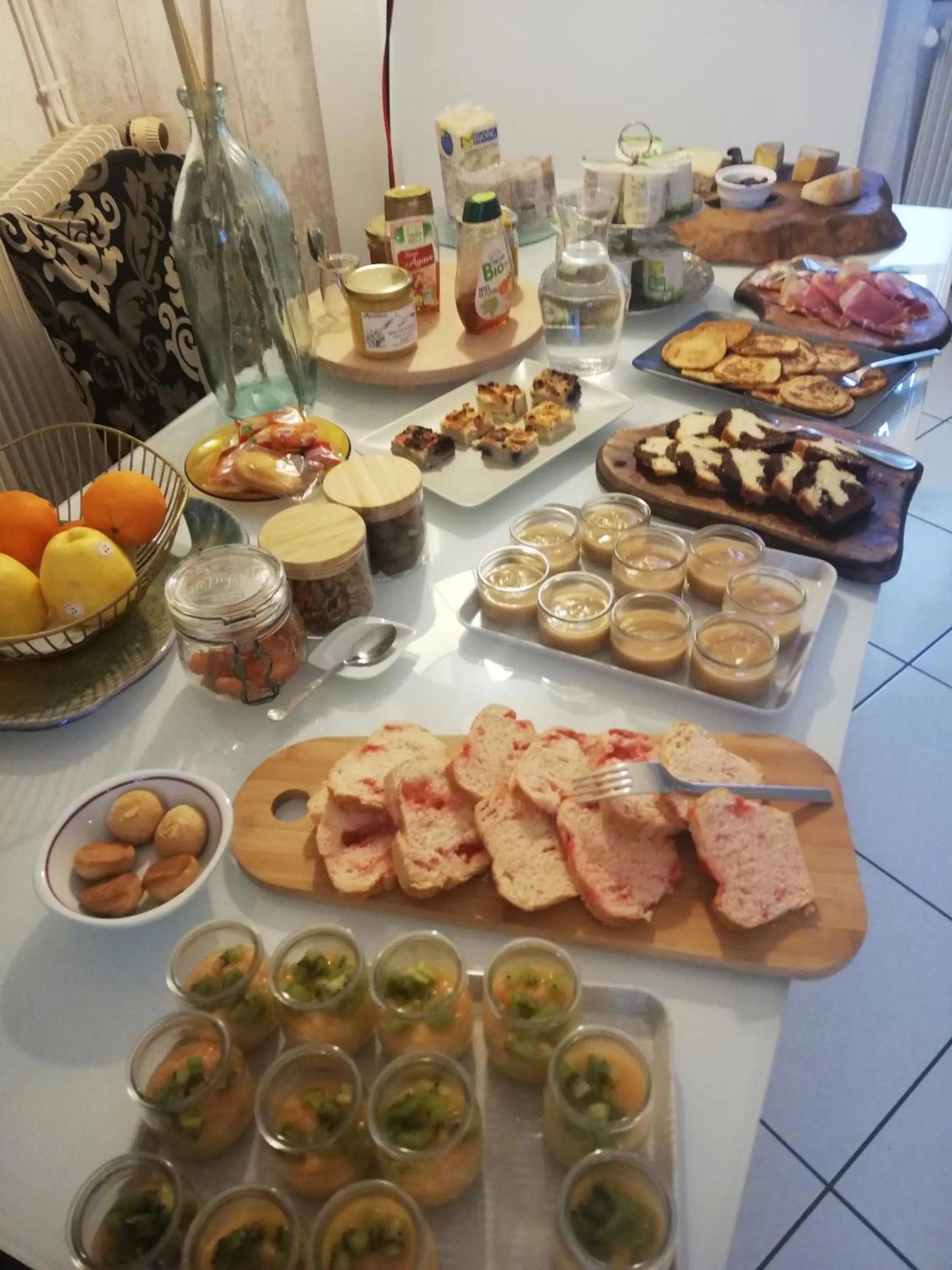 Food in Château Les 4 Saisons