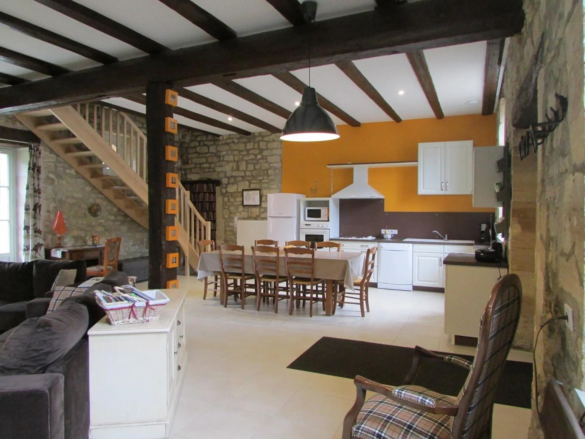 kitchen in Gites de Jeand'Heurs