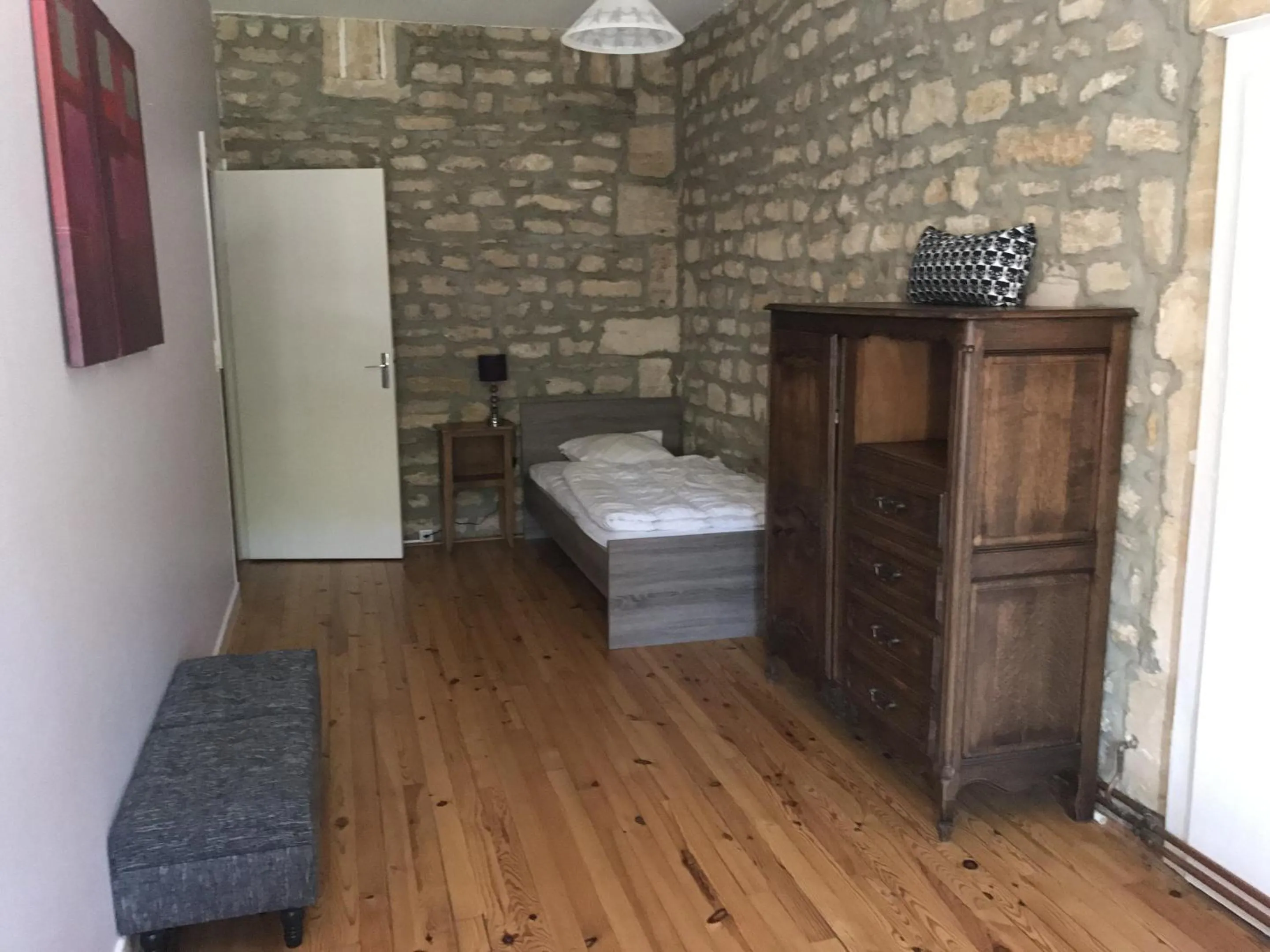 Bedroom, Bed in Gites de Jeand'Heurs