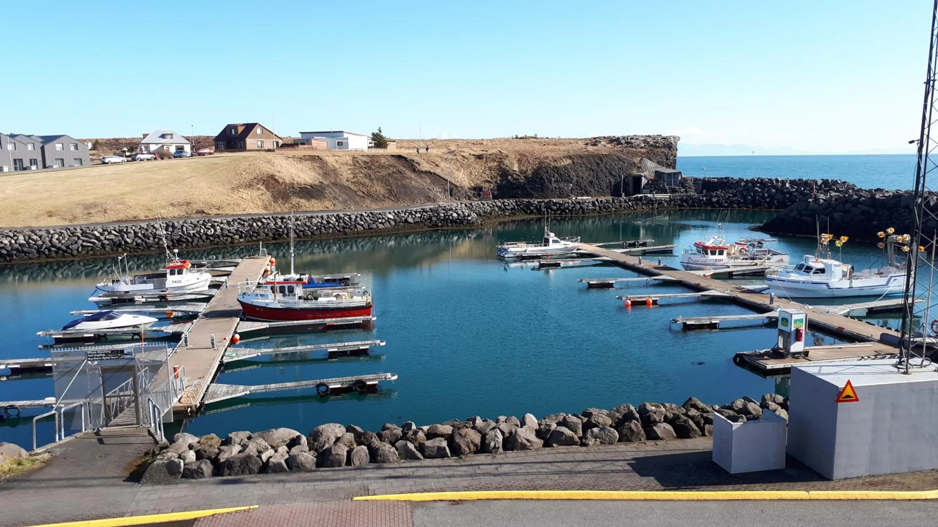 Sea view in Hotel Duus by Keflavik Airport