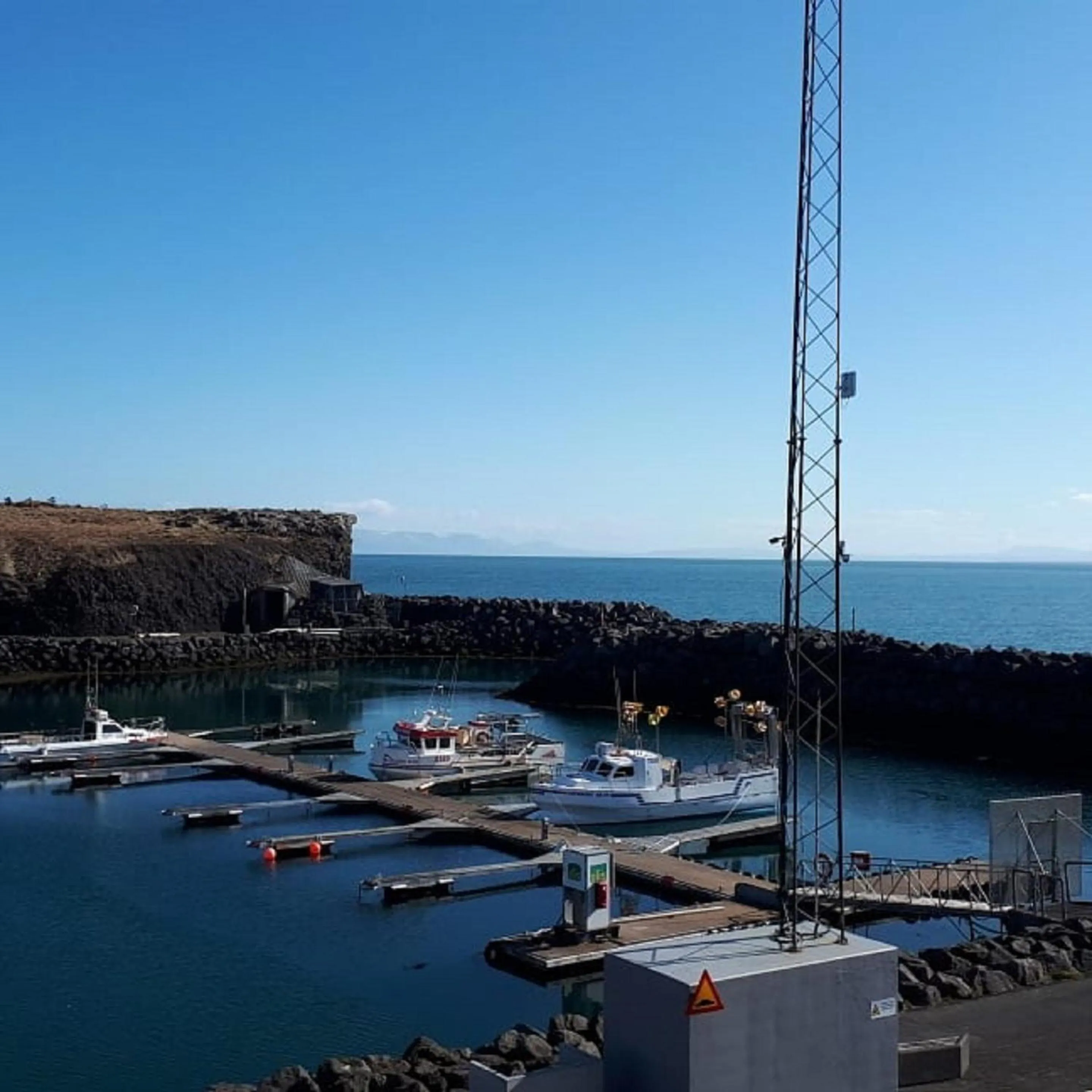 Sea view in Hotel Duus by Keflavik Airport