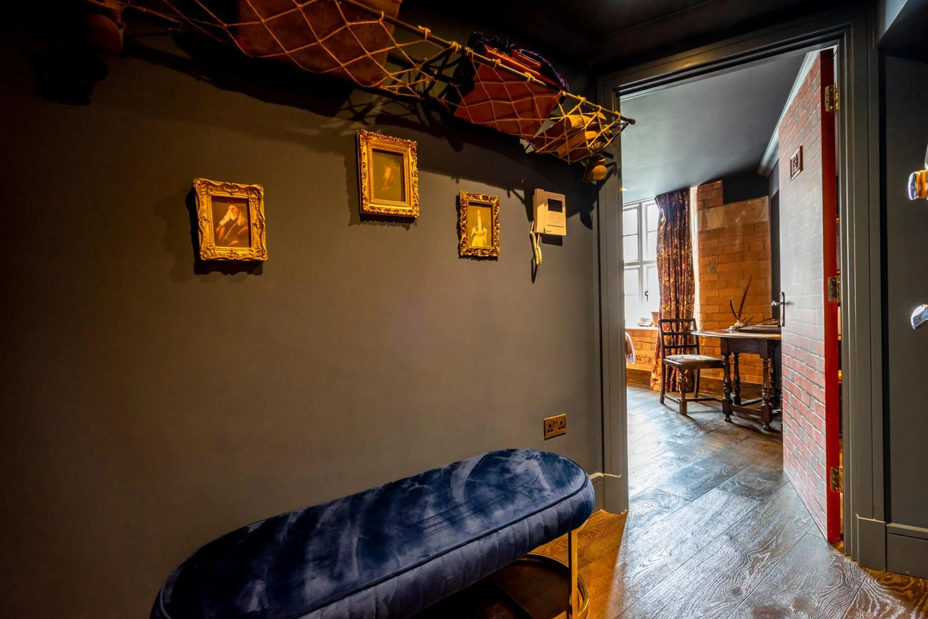 Seating area in The Enchantment Chamber