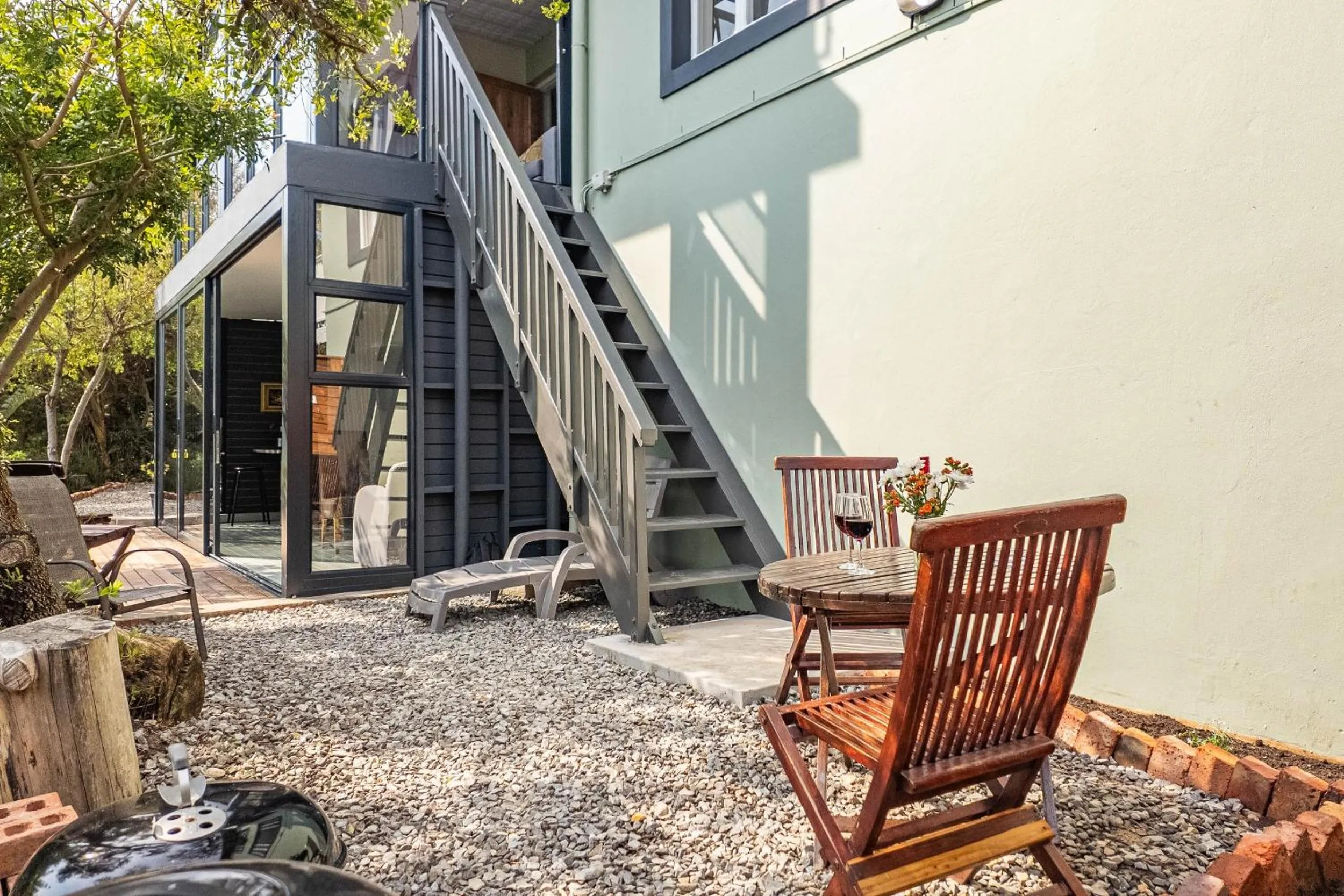 Patio in Glenview Heads Apartments