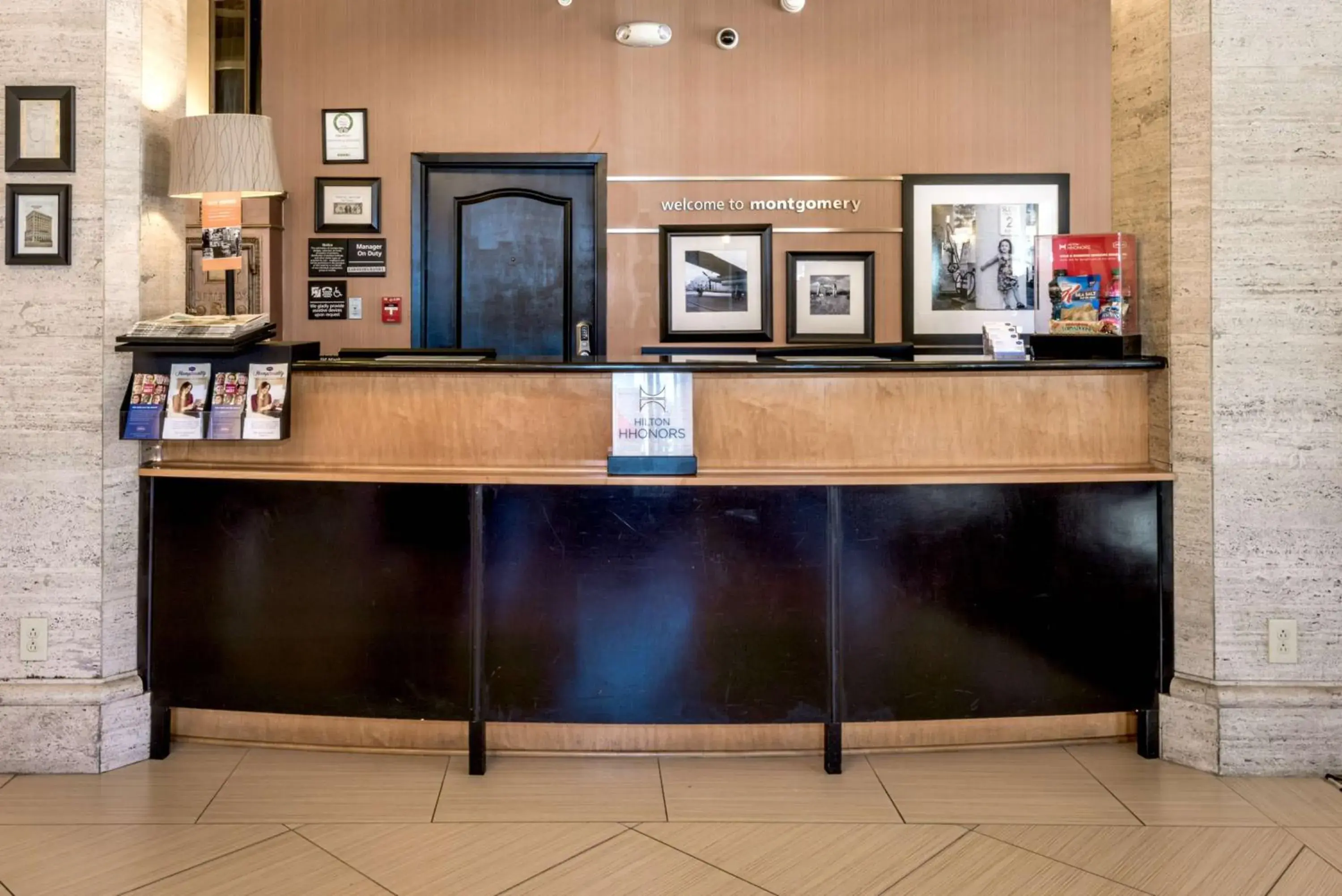 Lobby or reception in Hampton Inn & Suites Montgomery-Downtown Lobby or reception in Hampton Inn & Suites Montgomery-Downtown