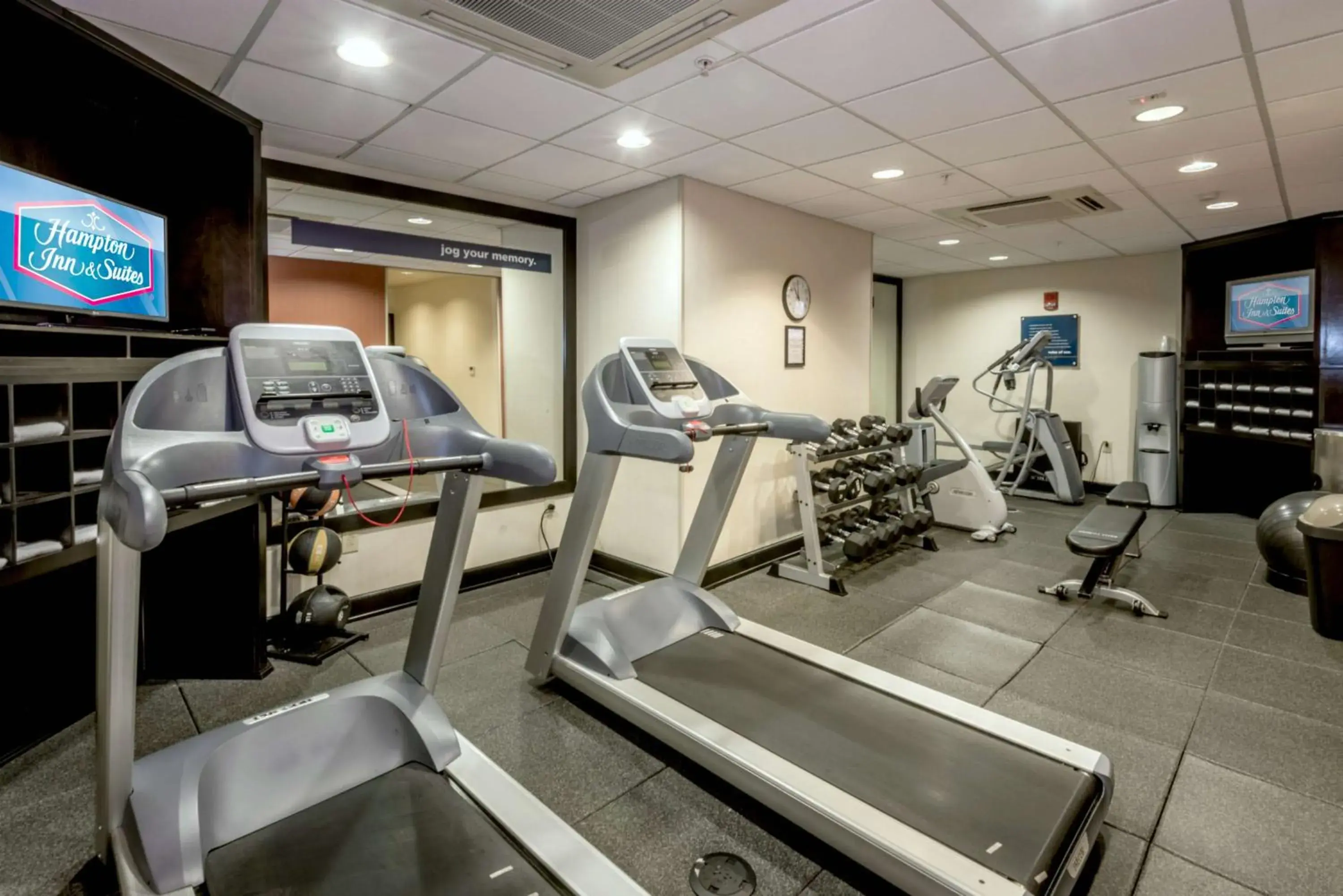 Fitness centre/facilities in Hampton Inn & Suites Montgomery-Downtown Fitness centre/facilities in Hampton Inn & Suites Montgomery-Downtown