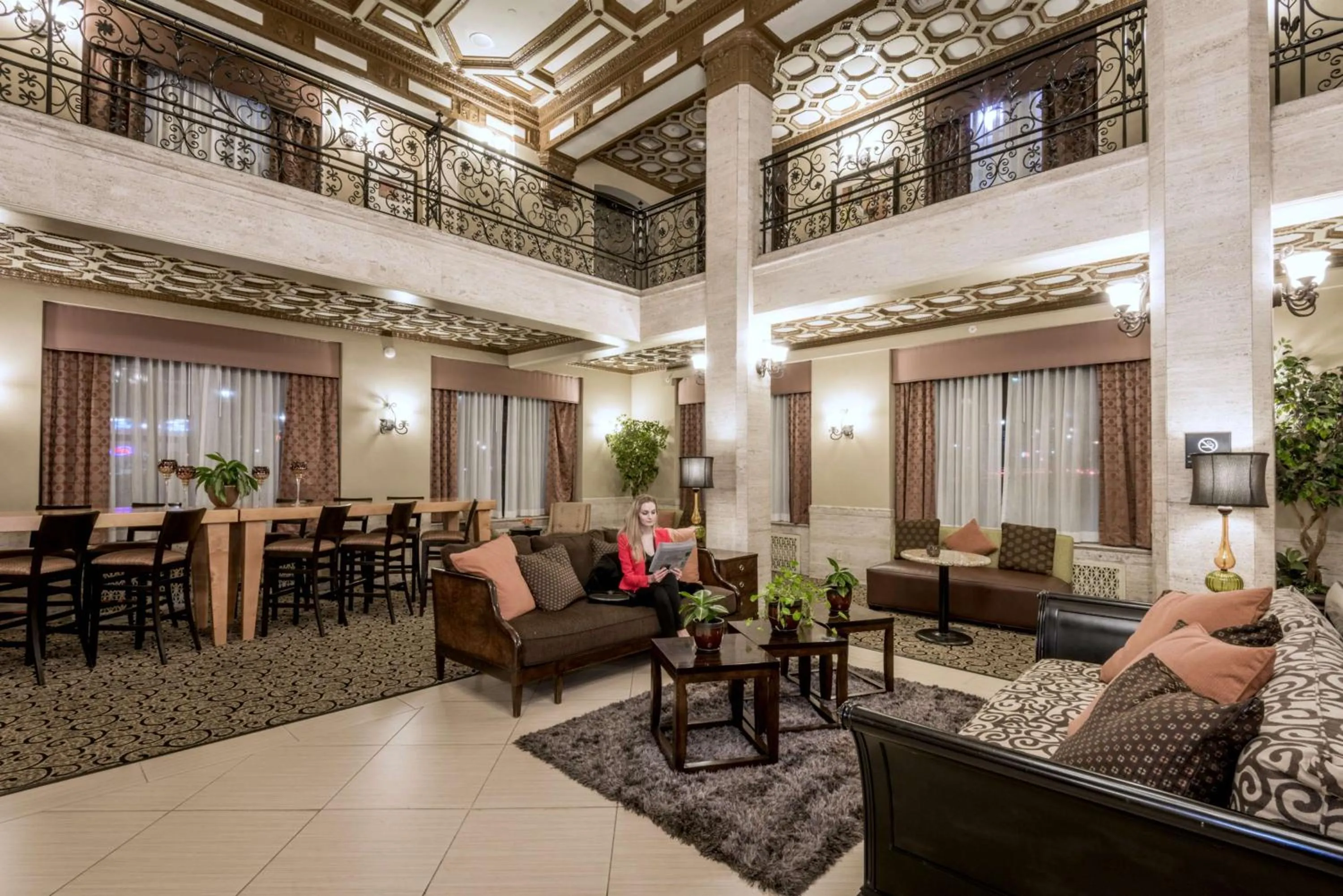 Lobby or reception in Hampton Inn & Suites Montgomery-Downtown