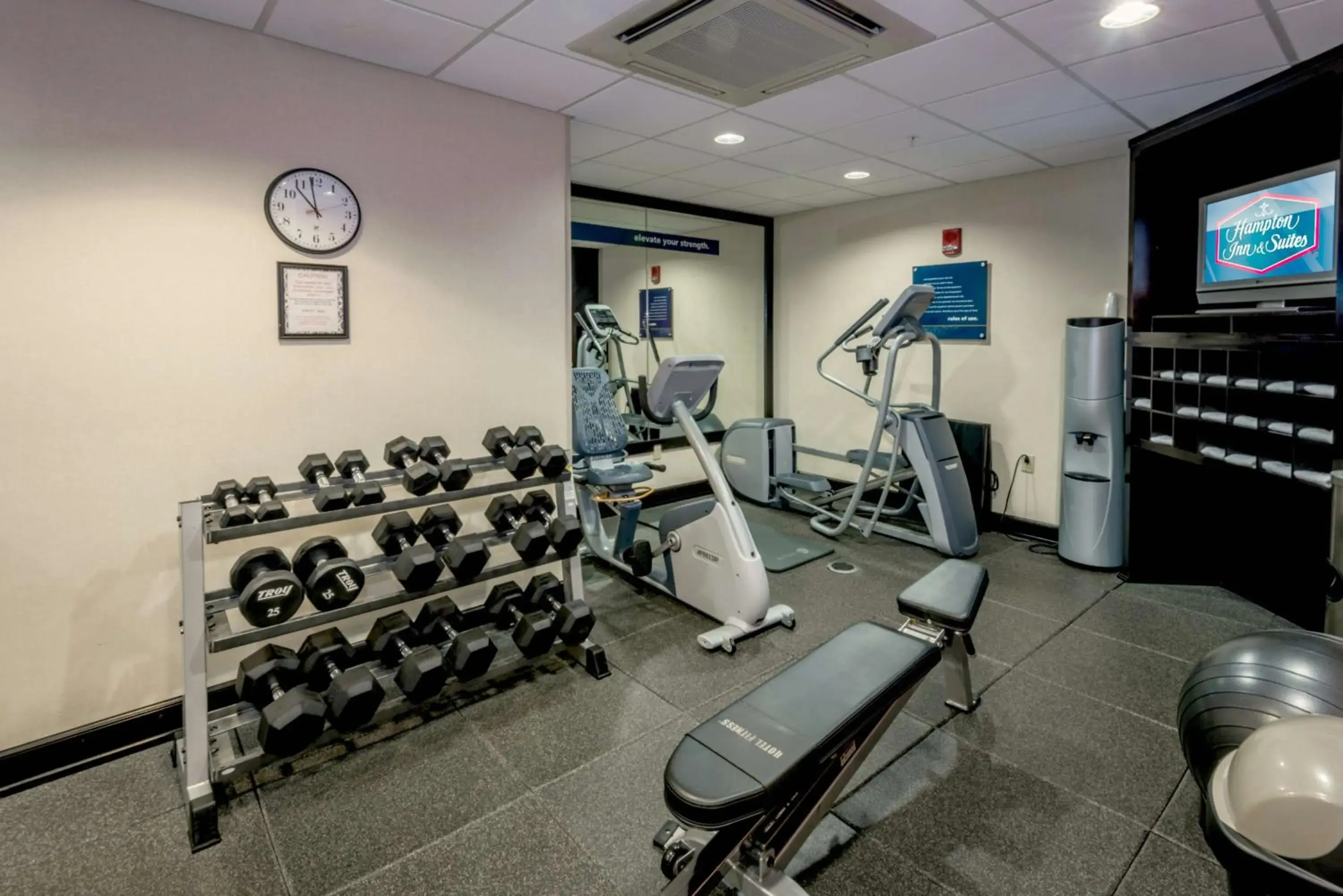 Fitness centre/facilities in Hampton Inn & Suites Montgomery-Downtown Fitness centre/facilities in Hampton Inn & Suites Montgomery-Downtown