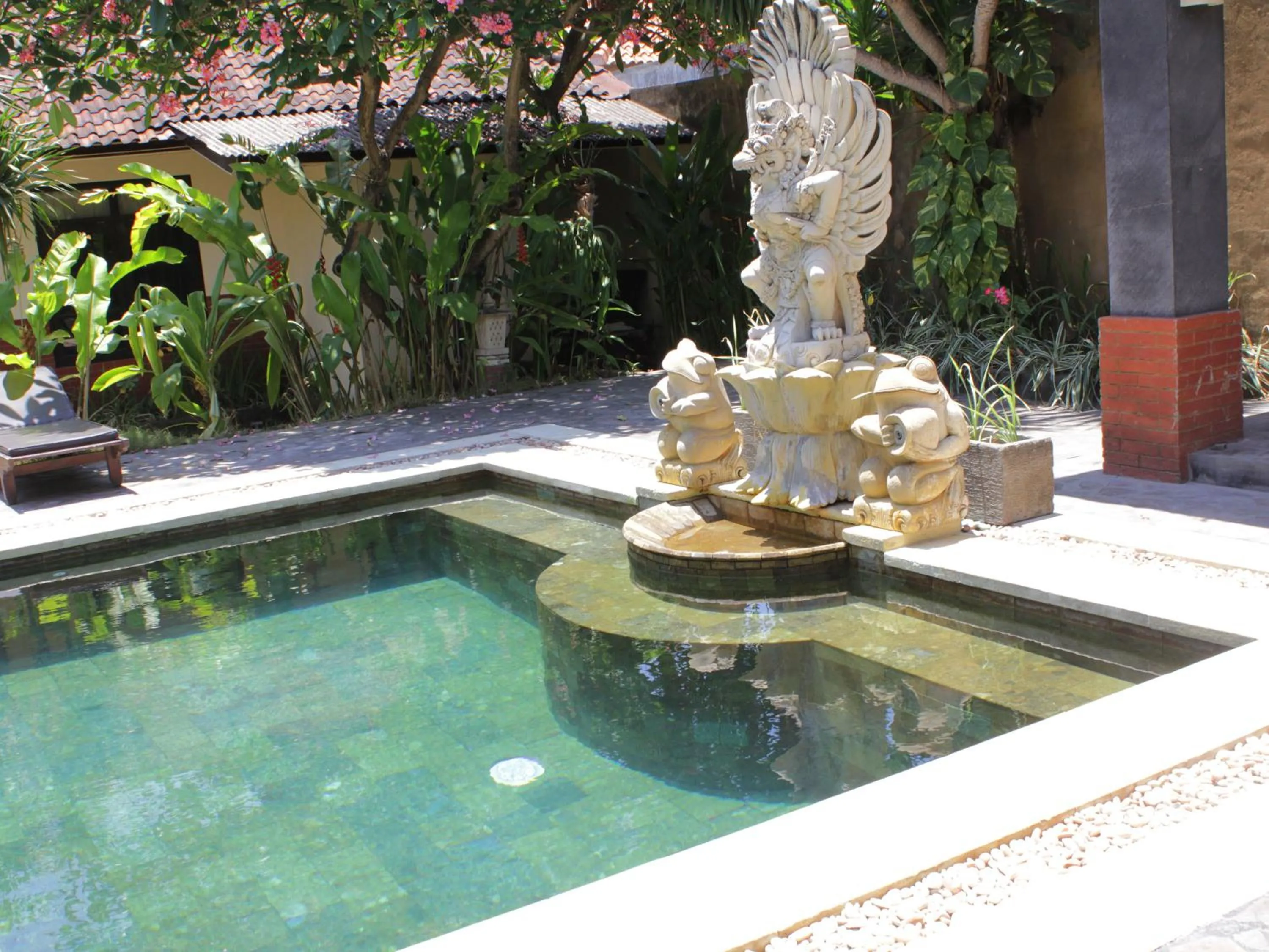 Swimming pool in Mangga Bali Inn