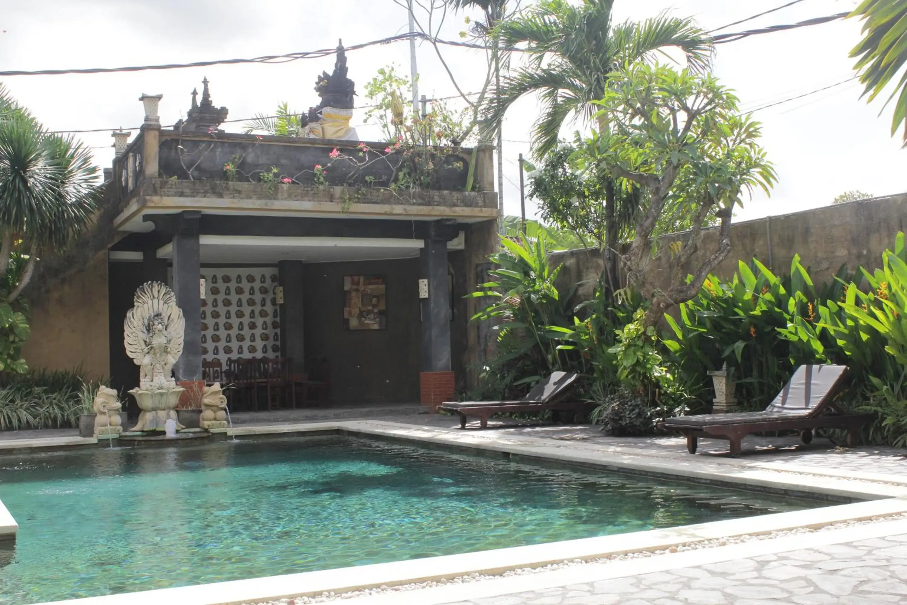 Swimming Pool in Mangga Bali Inn