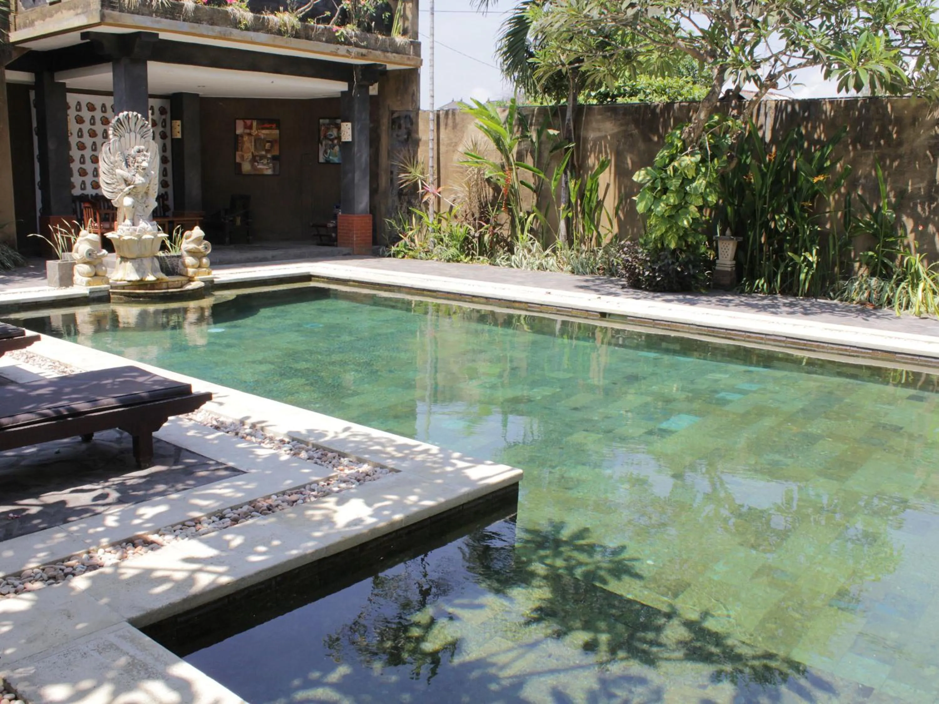 Swimming pool in Mangga Bali Inn